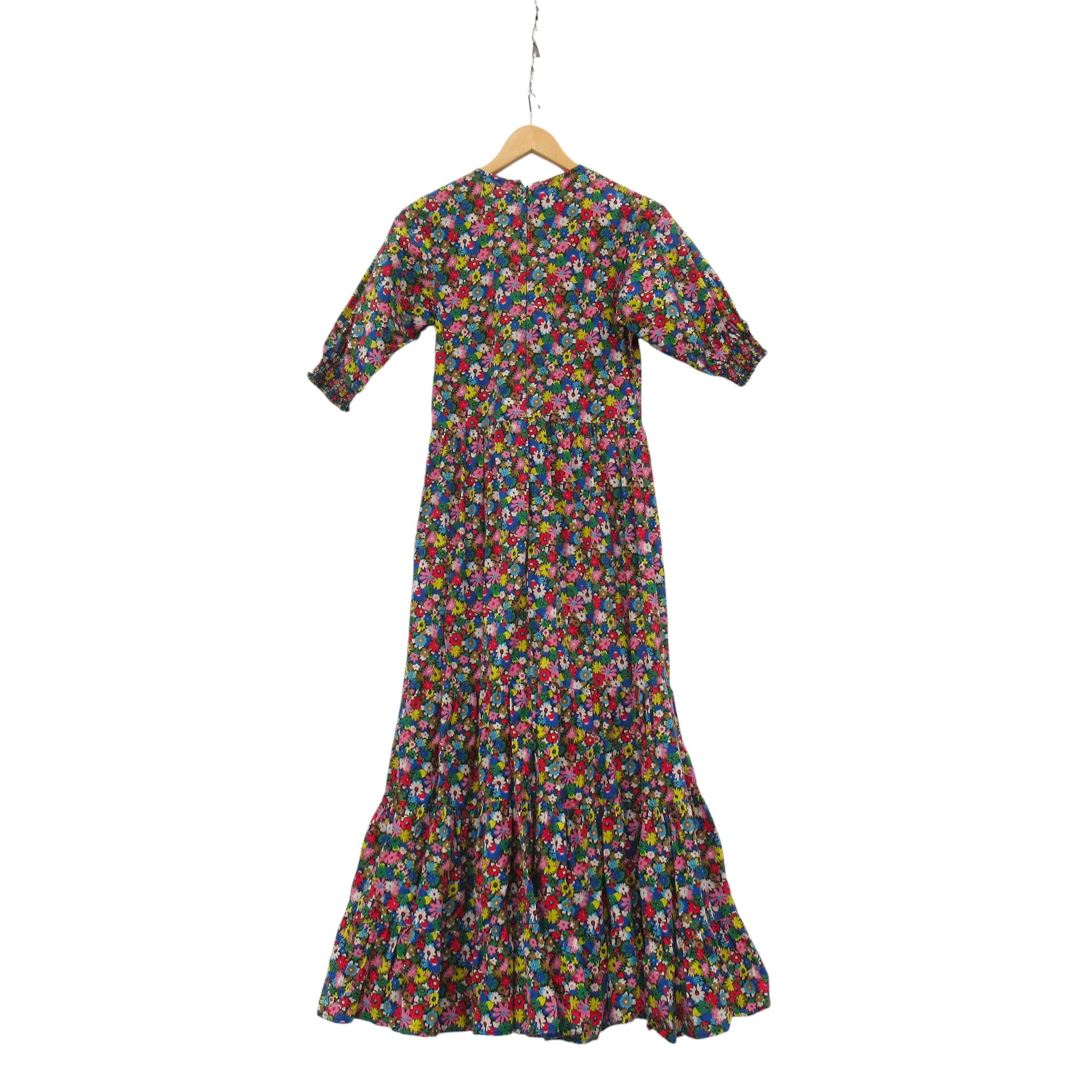 back image for QED London Maxi Dress UK 10 Floral Womenswear | Pre-loved