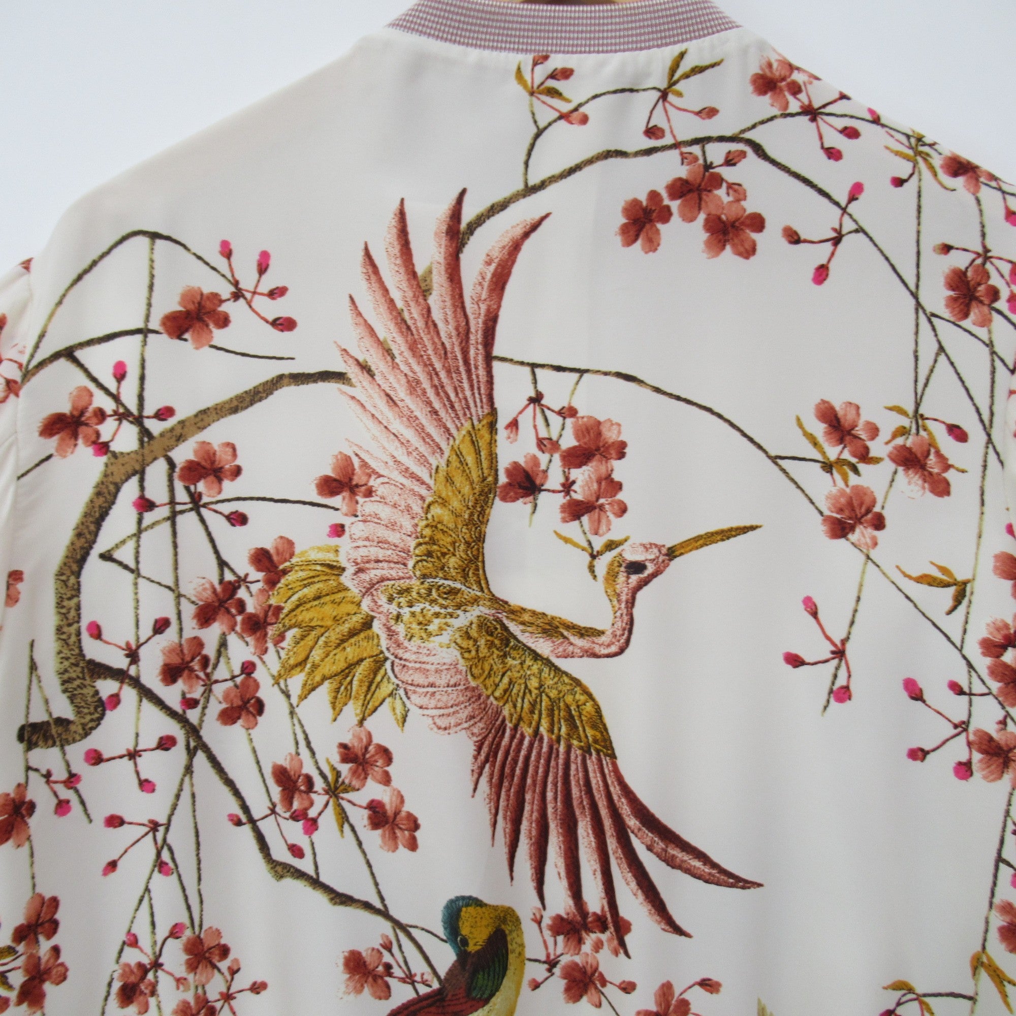 back image for TRF Outerwear Jacket Medium Multicoloured Bird Womenswear | Pre-loved