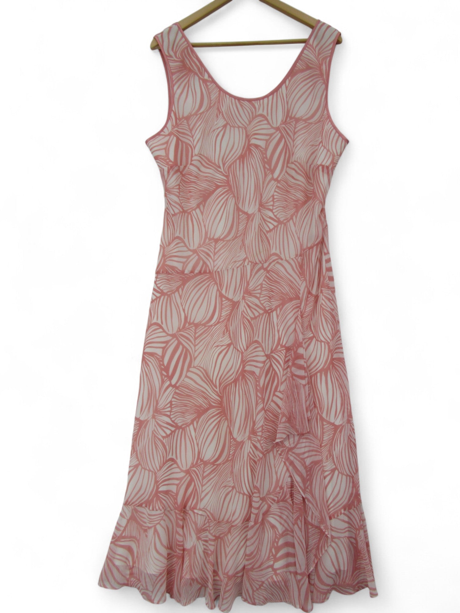 Jacques Vert Dress UK 22 Pink Sleeveless Womenswear Pre-loved