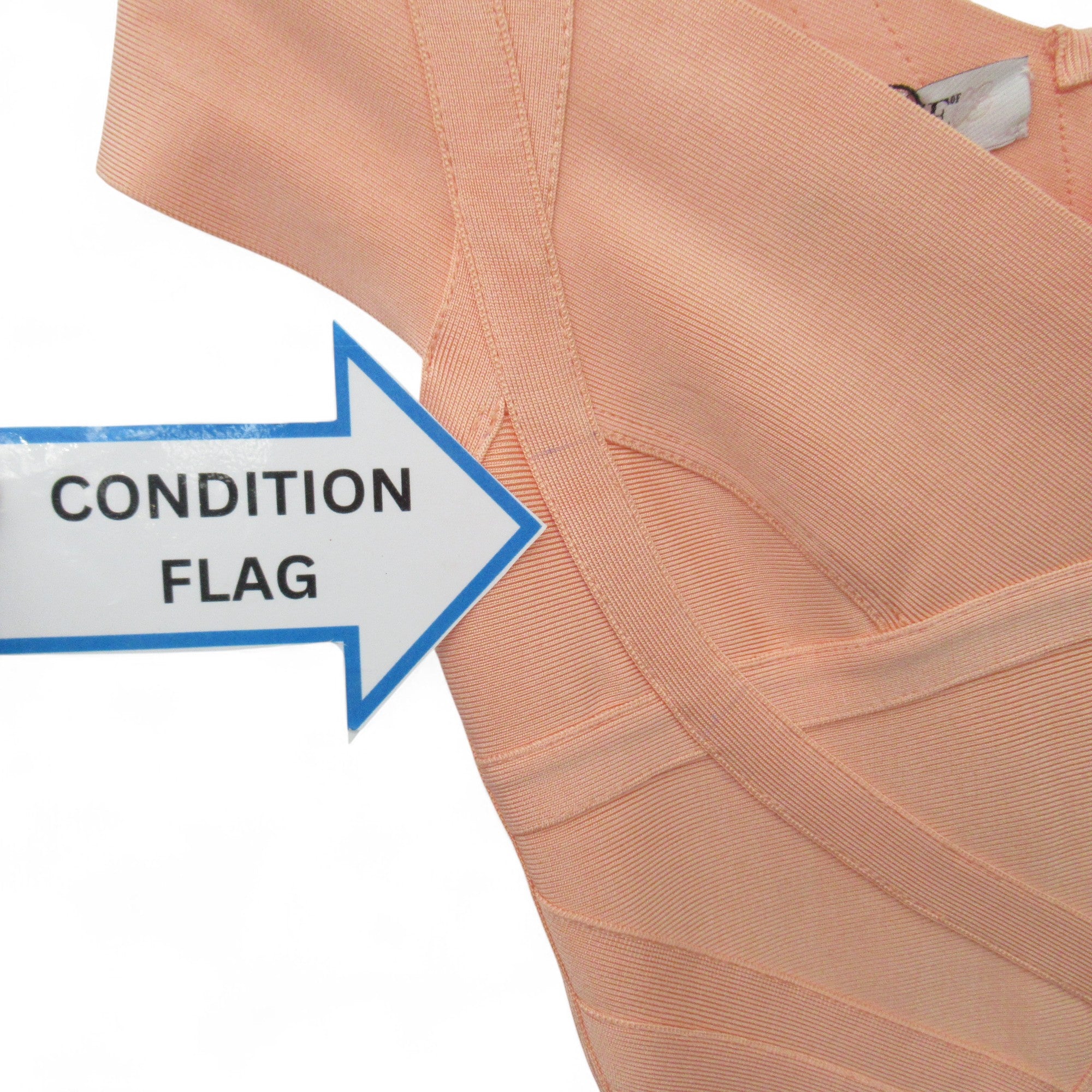 condition image for House Of London Bodycon Dress S/M Peach Womenswear | Pre-loved