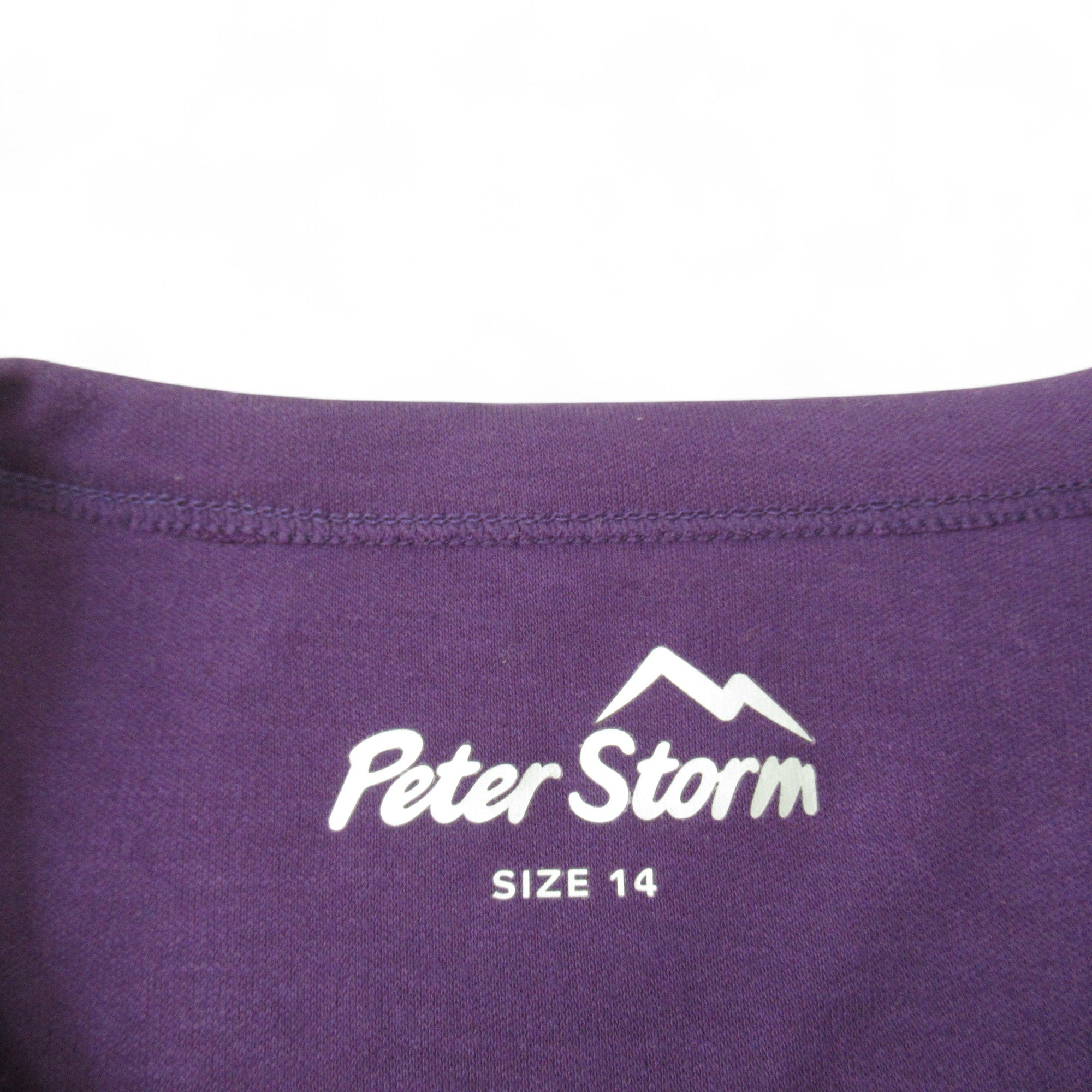 label image for Peter Storm T Shirt Top UK 14 Purple Womenswear | Pre-loved