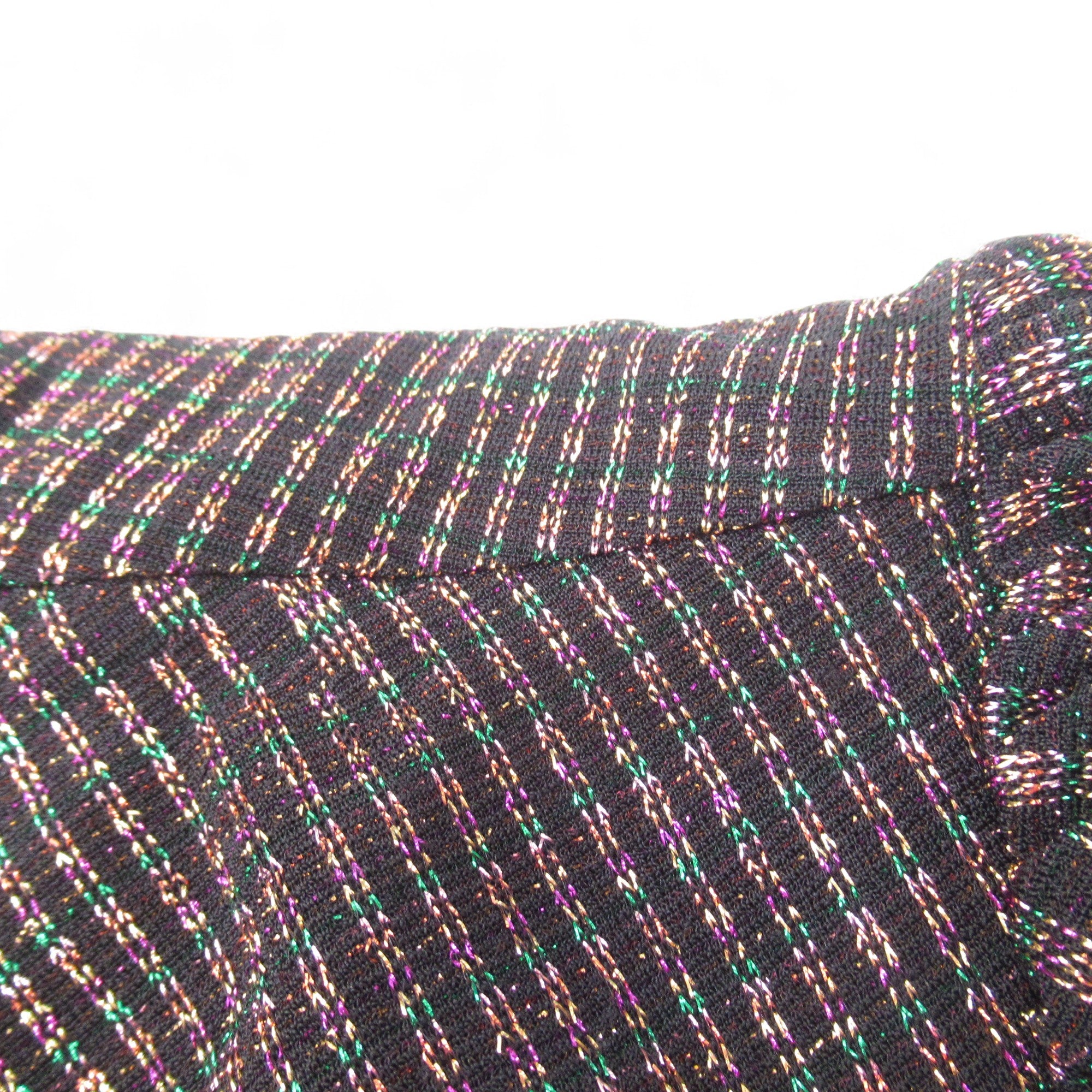 close up image for Monsoon Fit And Flare Sparkle Dress Black UK 10 Womenswear | Pre-loved
