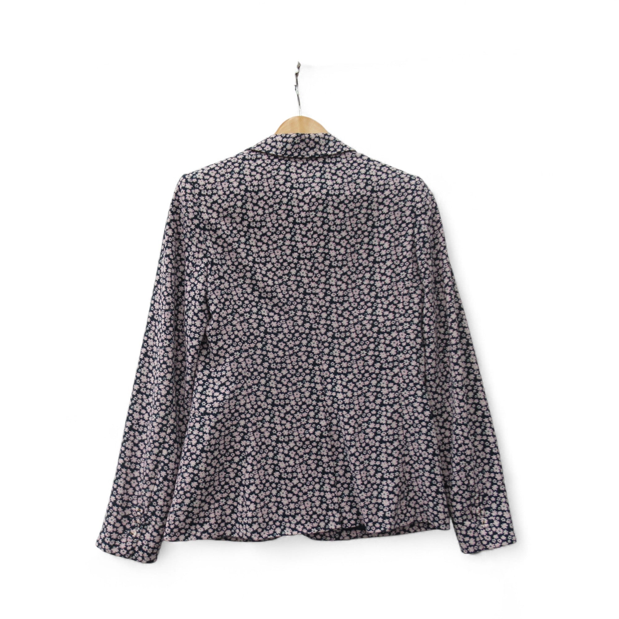 back image for Juicy Couture Floral Blazer Jacket UK 10 Multicoloured Womenswear | Pre-loved