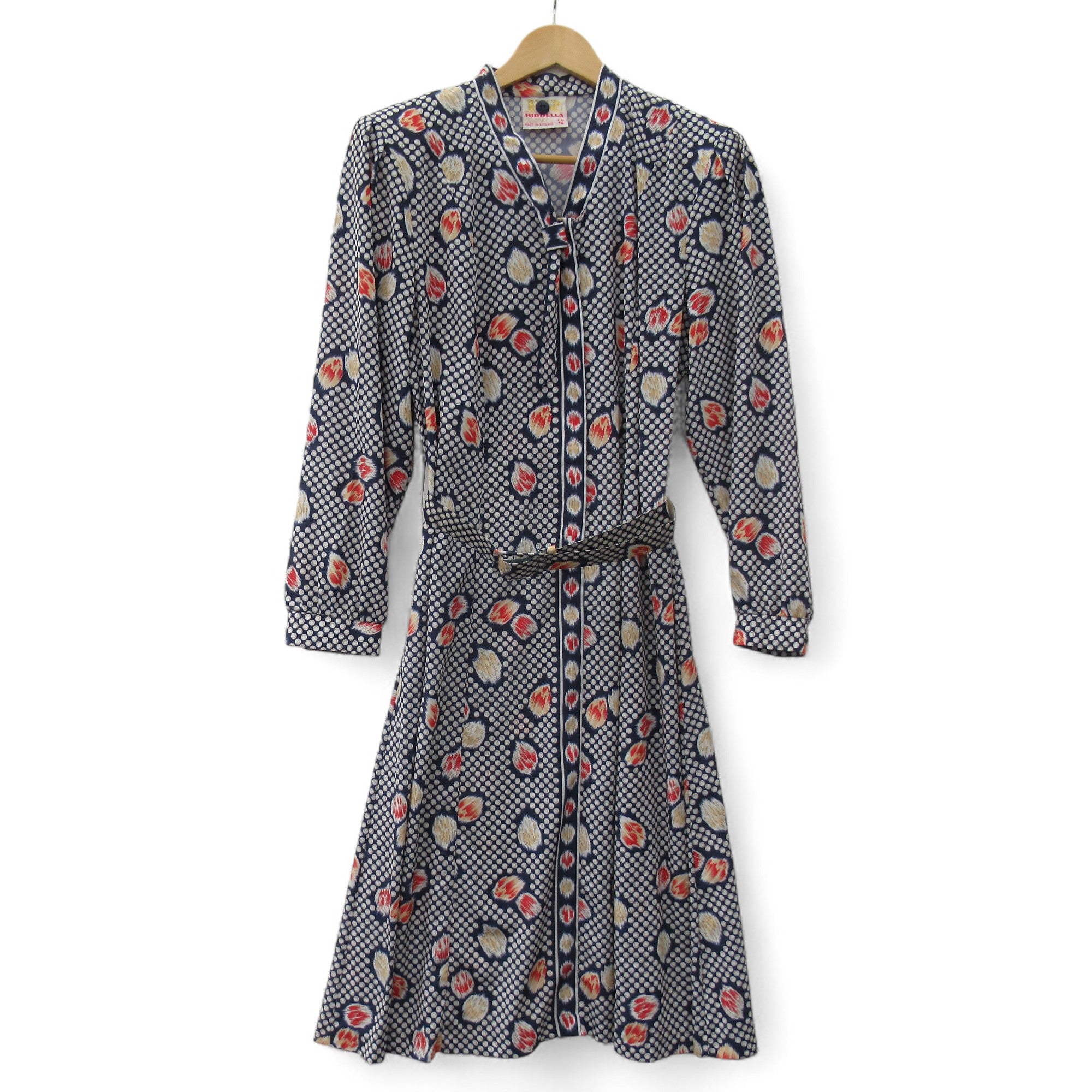front image for Riddella Vintage Shirt Dress UK 14 Multicoloured Womenswear | Pre-loved 