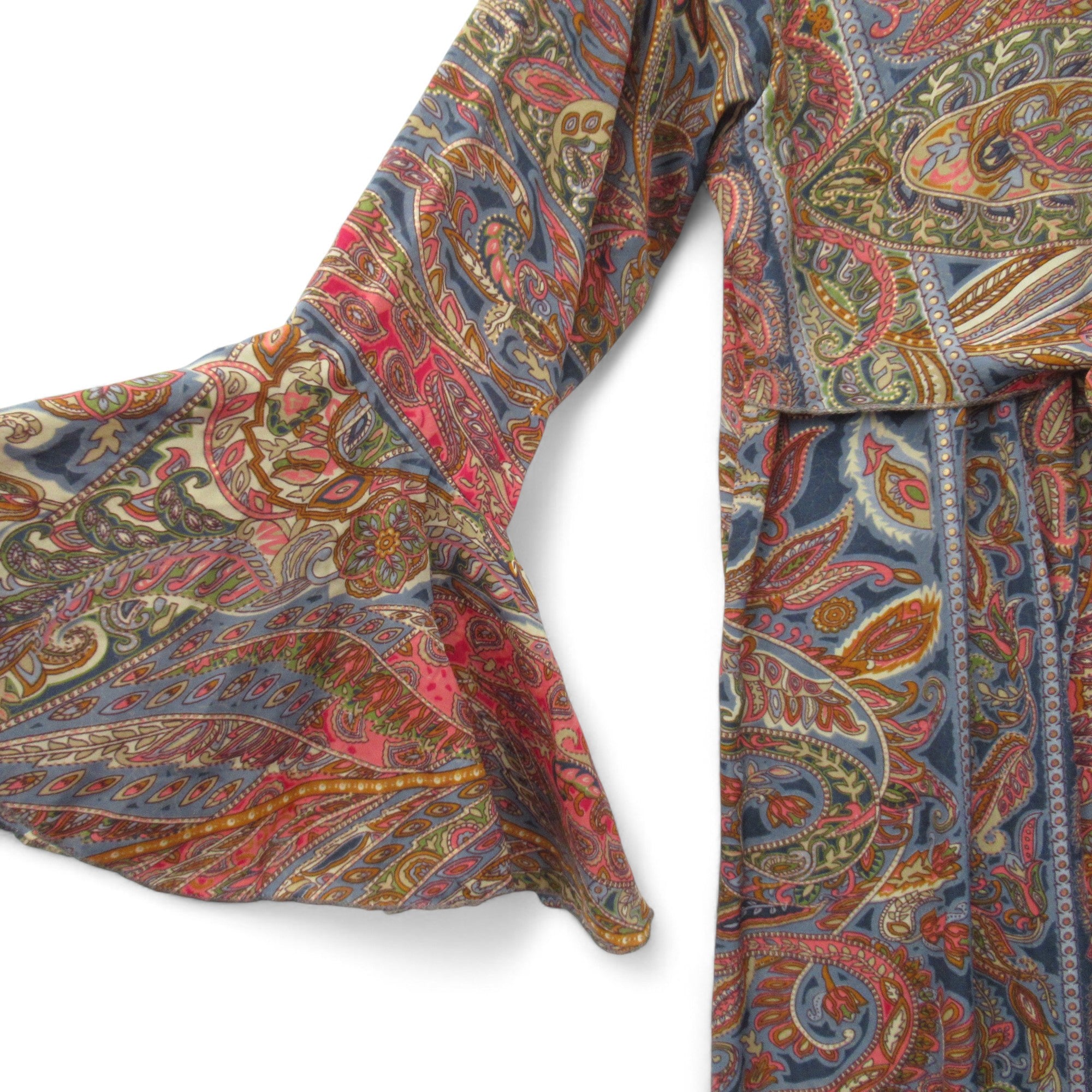 sleeve image for Moksha Ibiza Jacket Paisley Multicoloured Medium Womenswear | Pre-loved