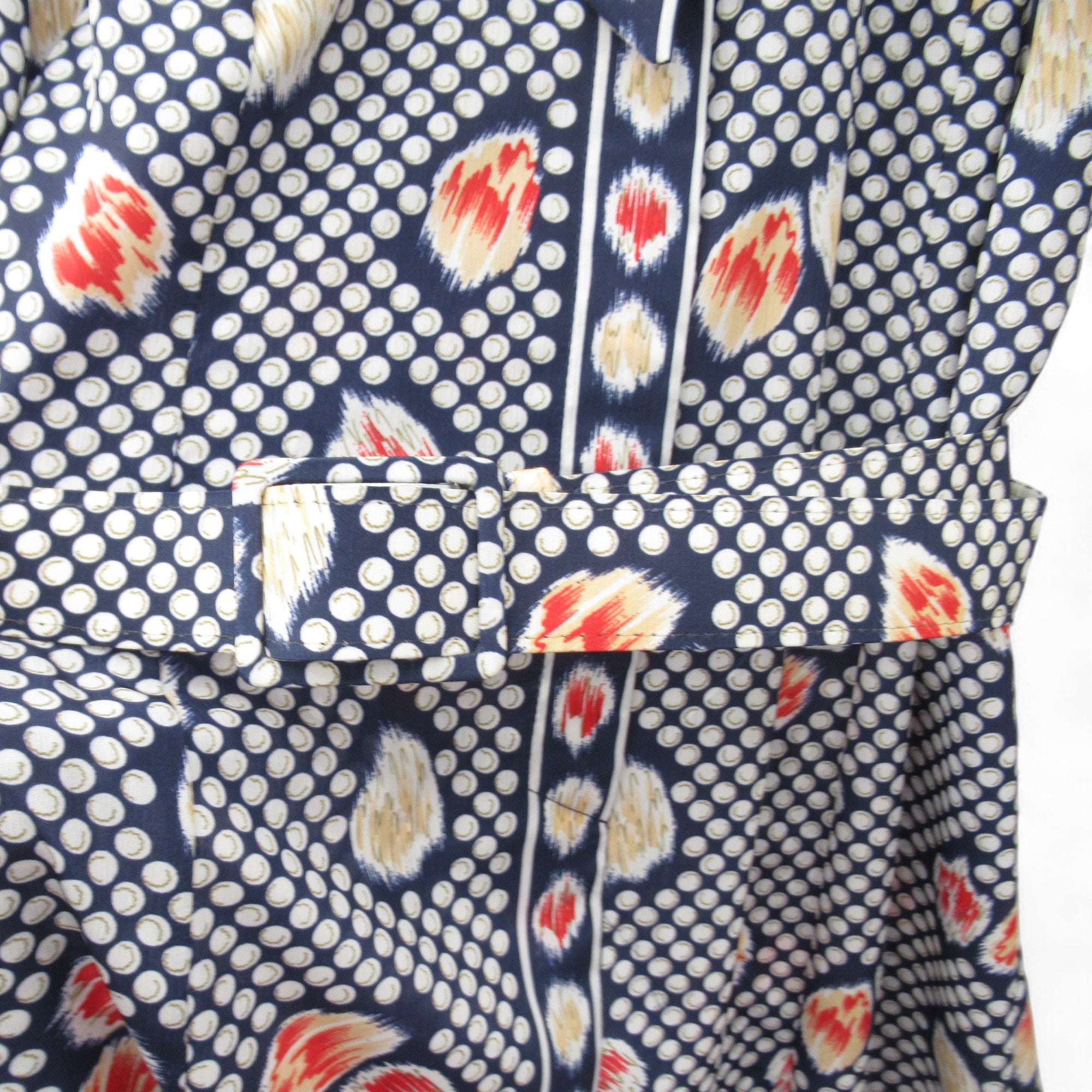 belt image for Riddella Vintage Shirt Dress UK 14 Multicoloured Womenswear | Pre-loved 