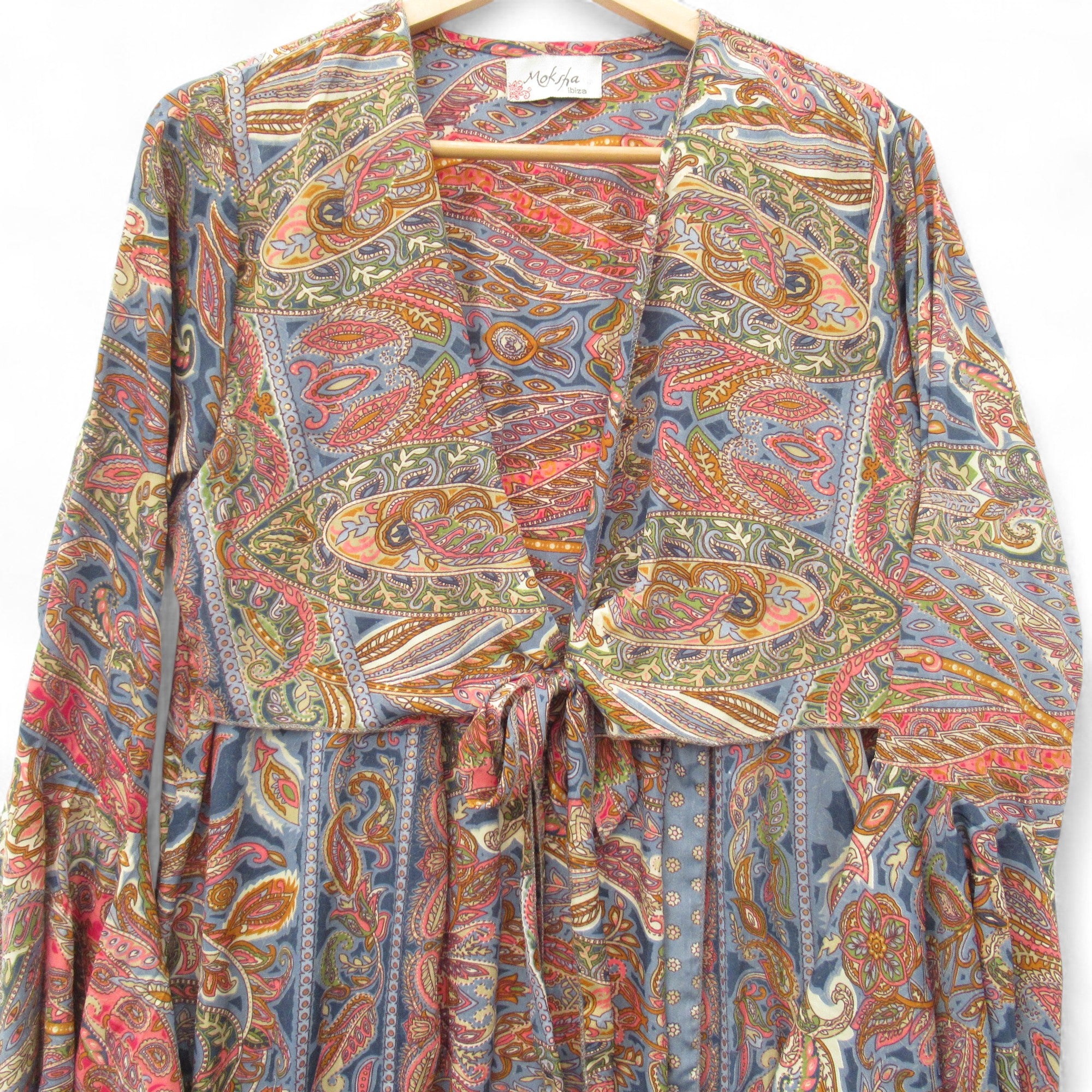 front image for Moksha Ibiza Jacket Paisley Multicoloured Medium Womenswear | Pre-loved