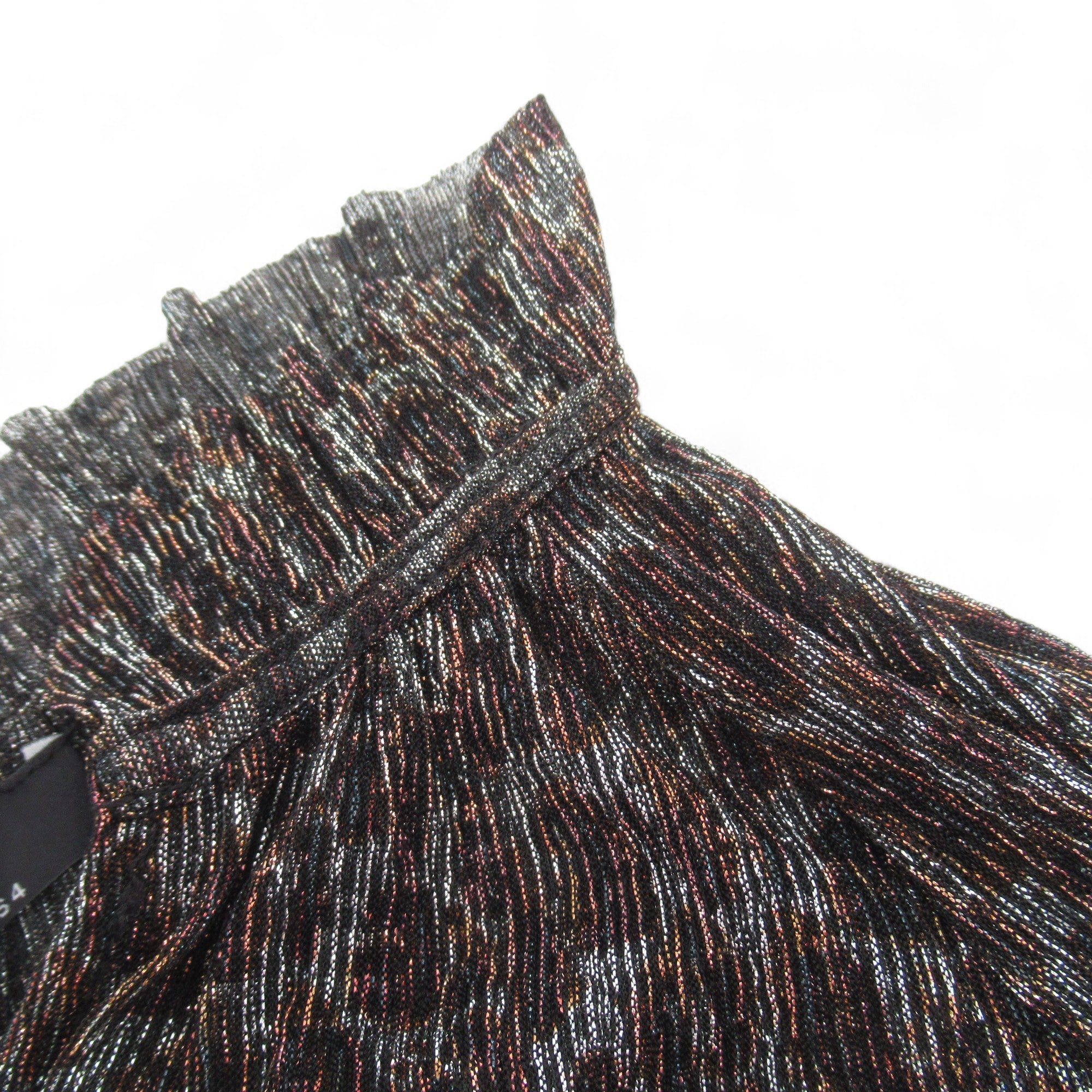 Wallis Metallic Boho Top UK 8 Bronze Womenswear | Pre-loved