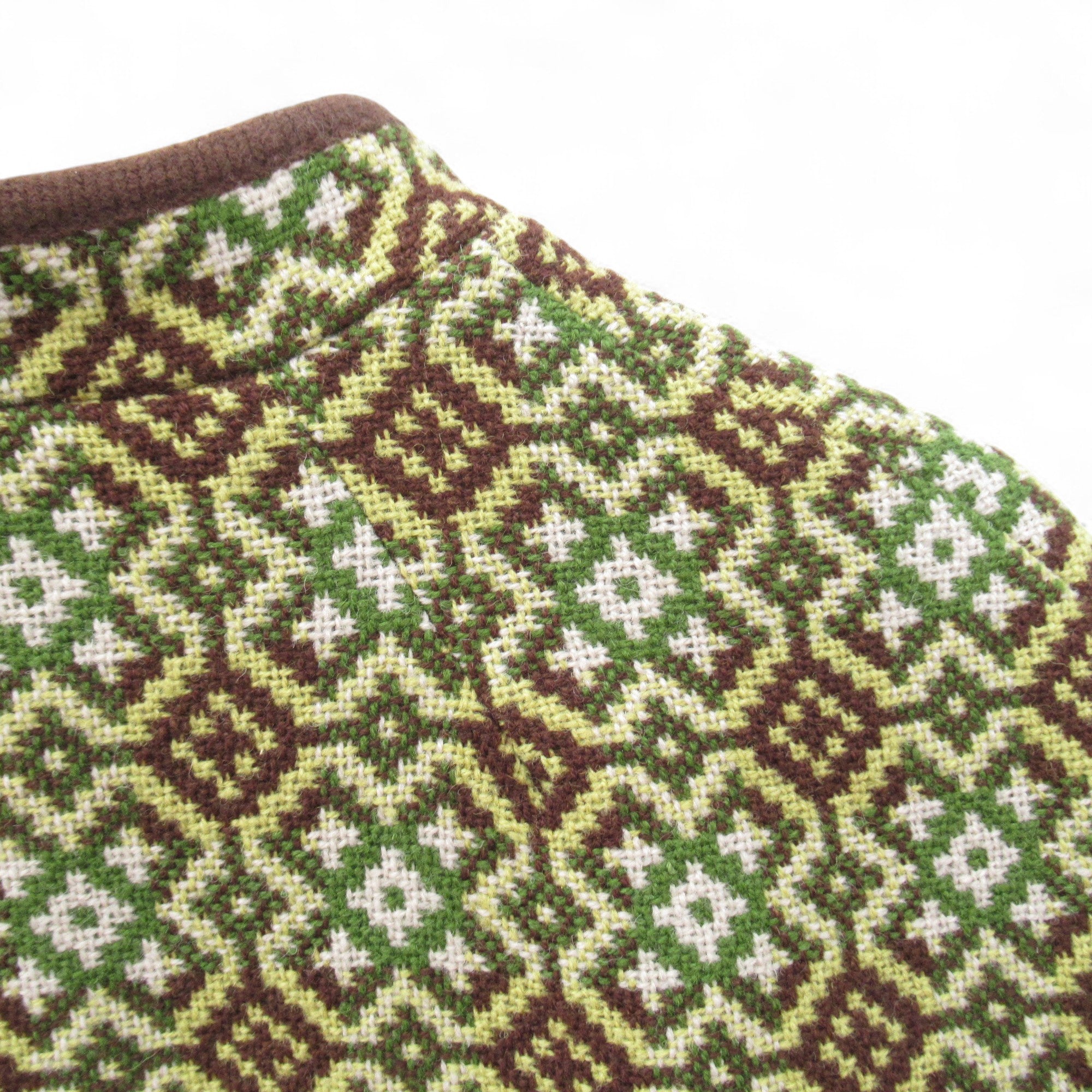close up image for Real Welsh Tapestry Vintage Cape Cloak Multicoloured Womenswear | Pre-loved