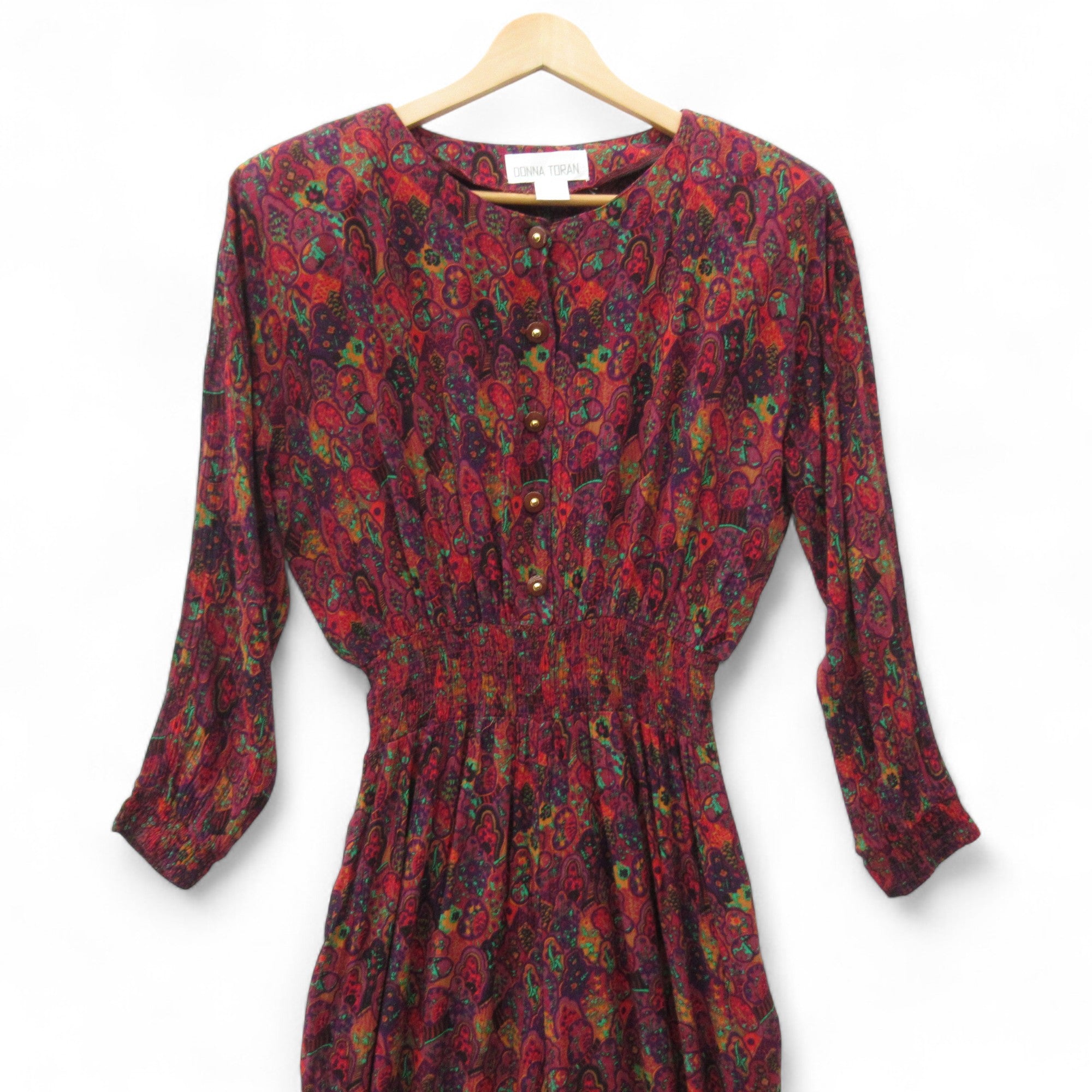 top image for Donna Toran Vintage Jumpsuit Multicoloured UK 14 Womenswear | Pre-loved