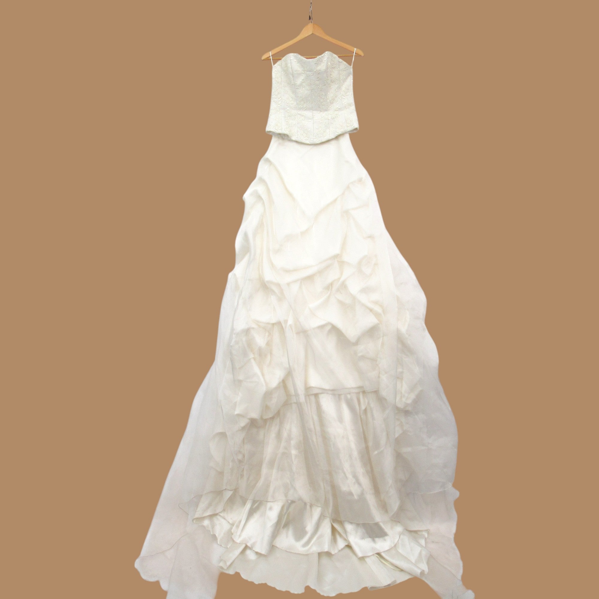 front image for The Bridewear Company Wedding Dress Ivory 10 Womenswear | Pre-loved