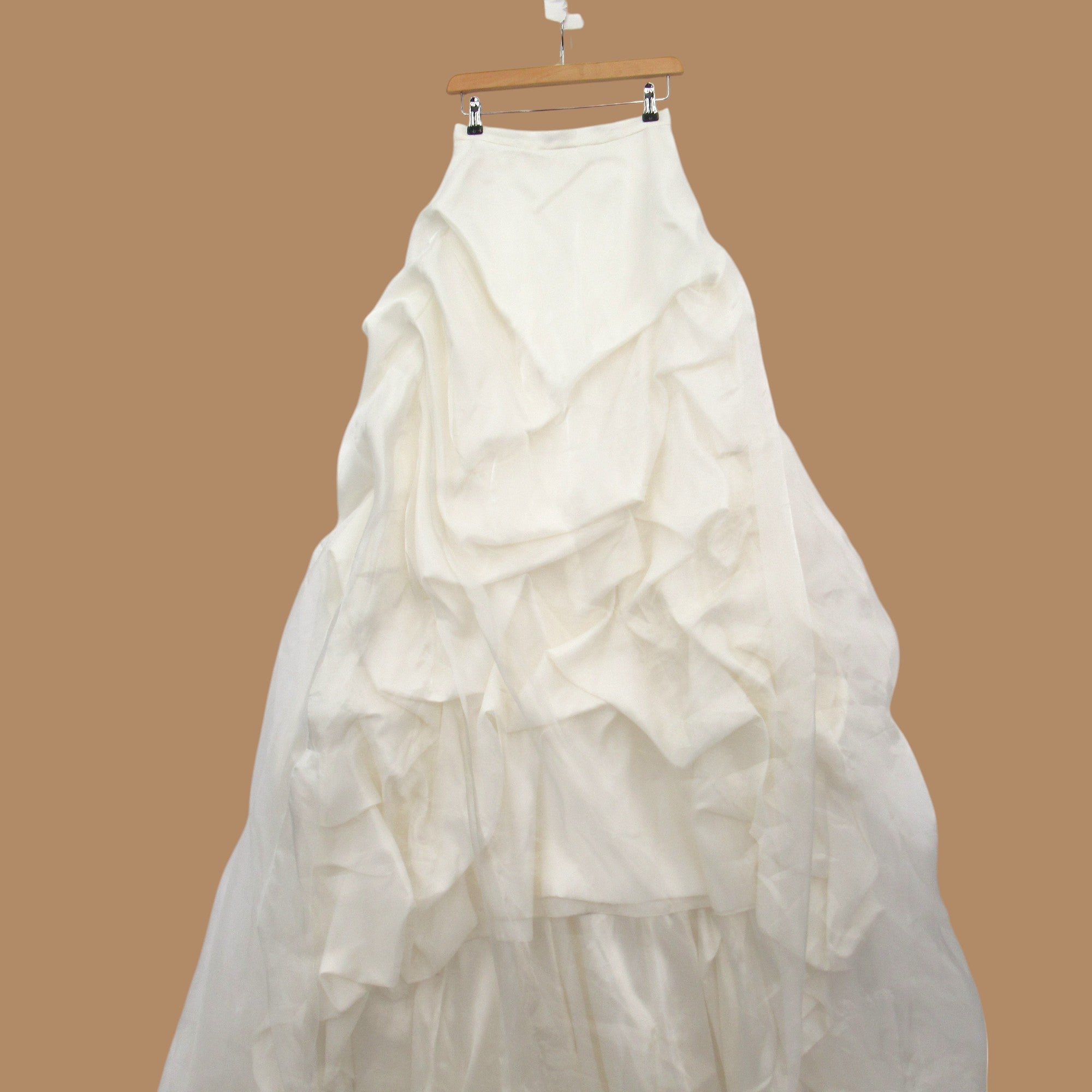 skirt image for The Bridewear Company Wedding Dress Ivory 10 Womenswear | Pre-loved