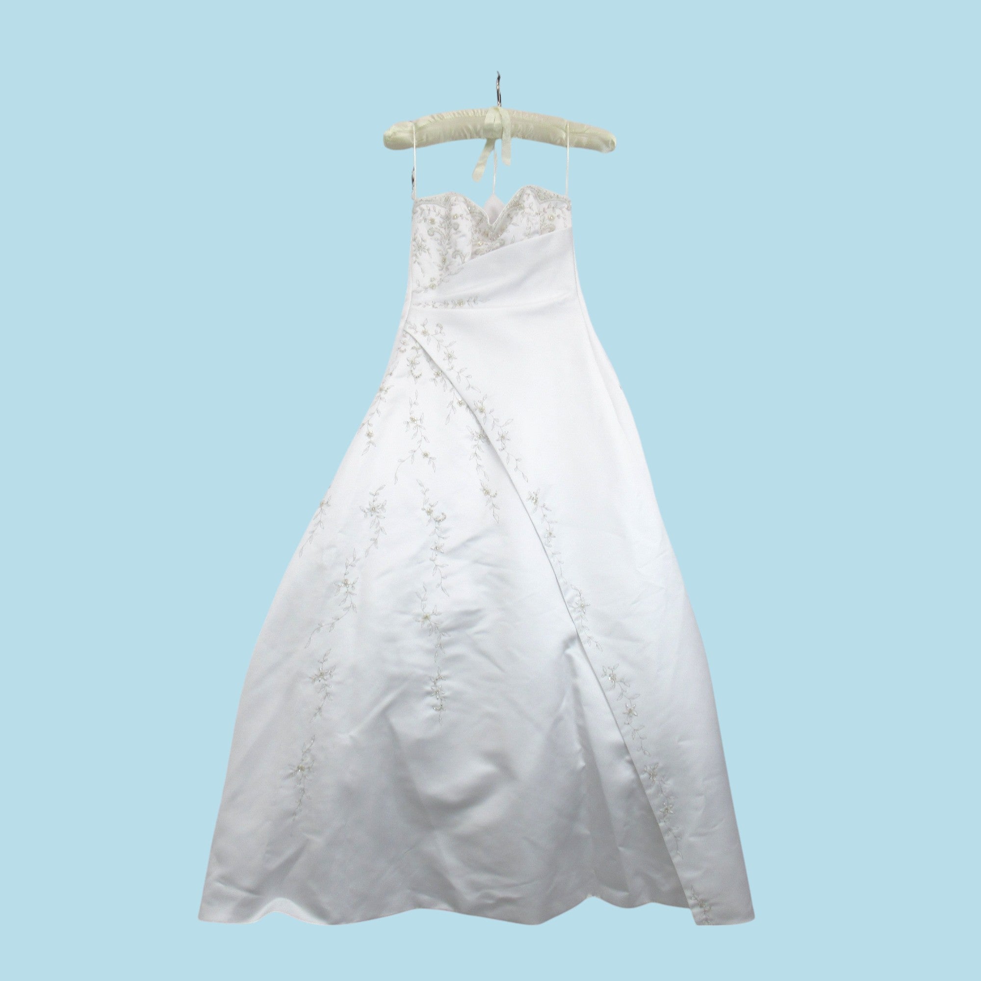 front image for Maggie Sottero Wedding Dress White UK 10 Womenswear | Pre-loved