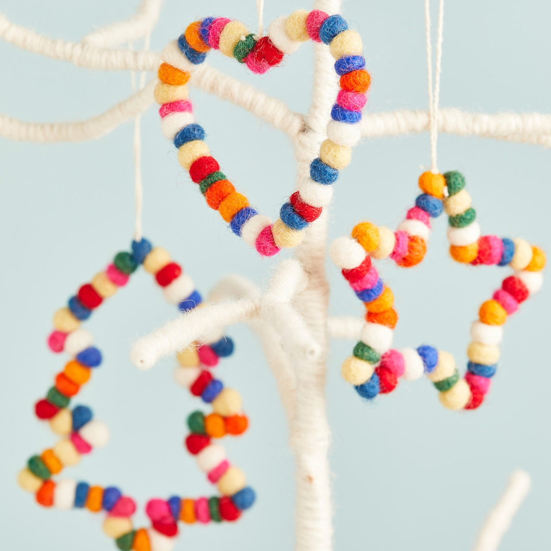 Star Mini Felt Decoration | Namaste
