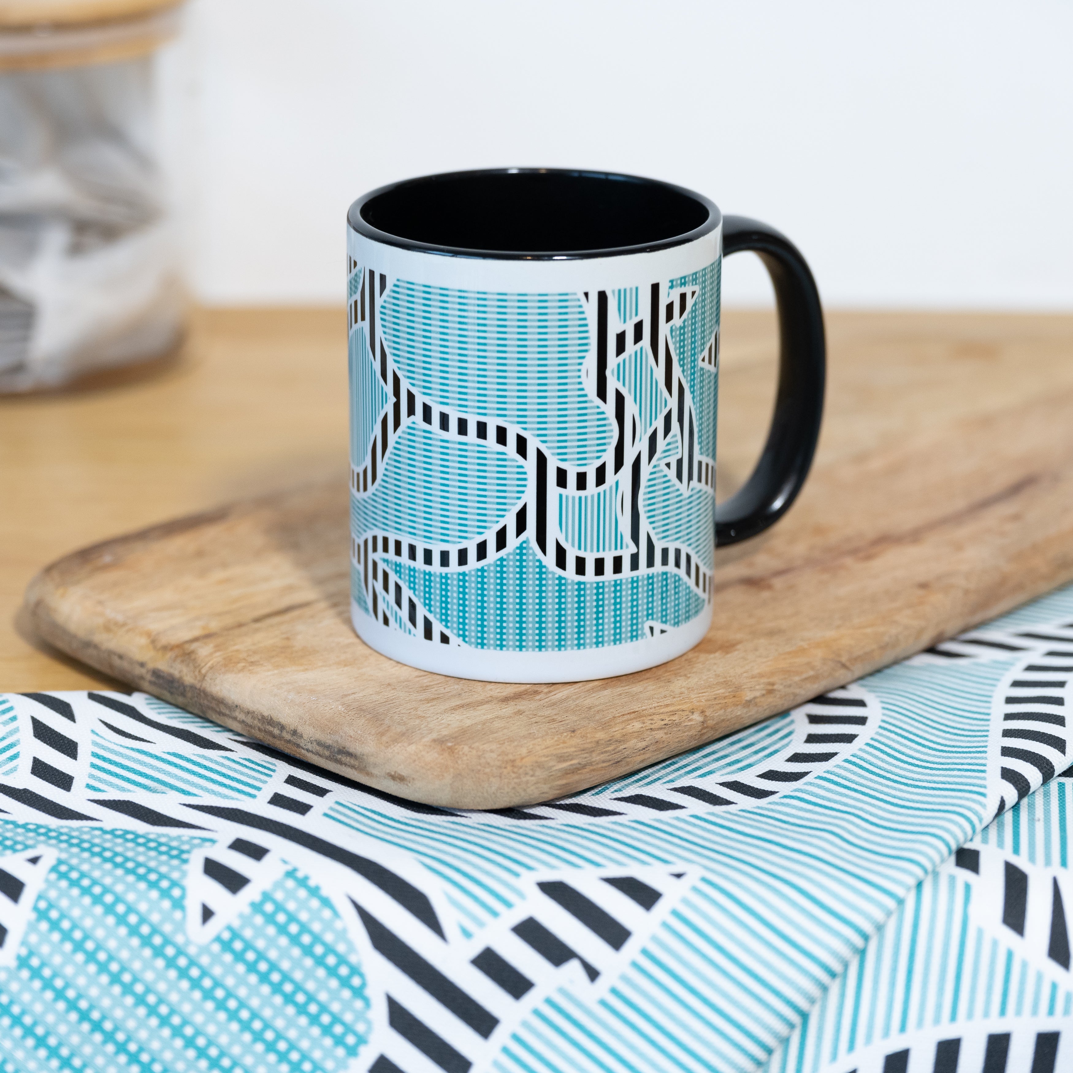 Sue Timney - Blue Arrow Mug