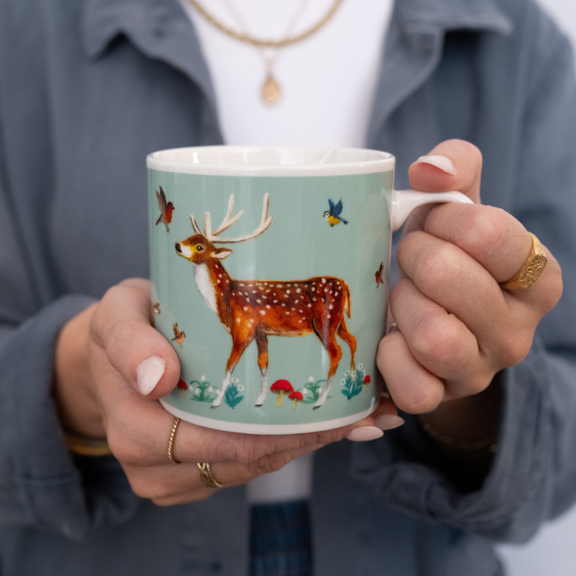 Woodland ceramic mug