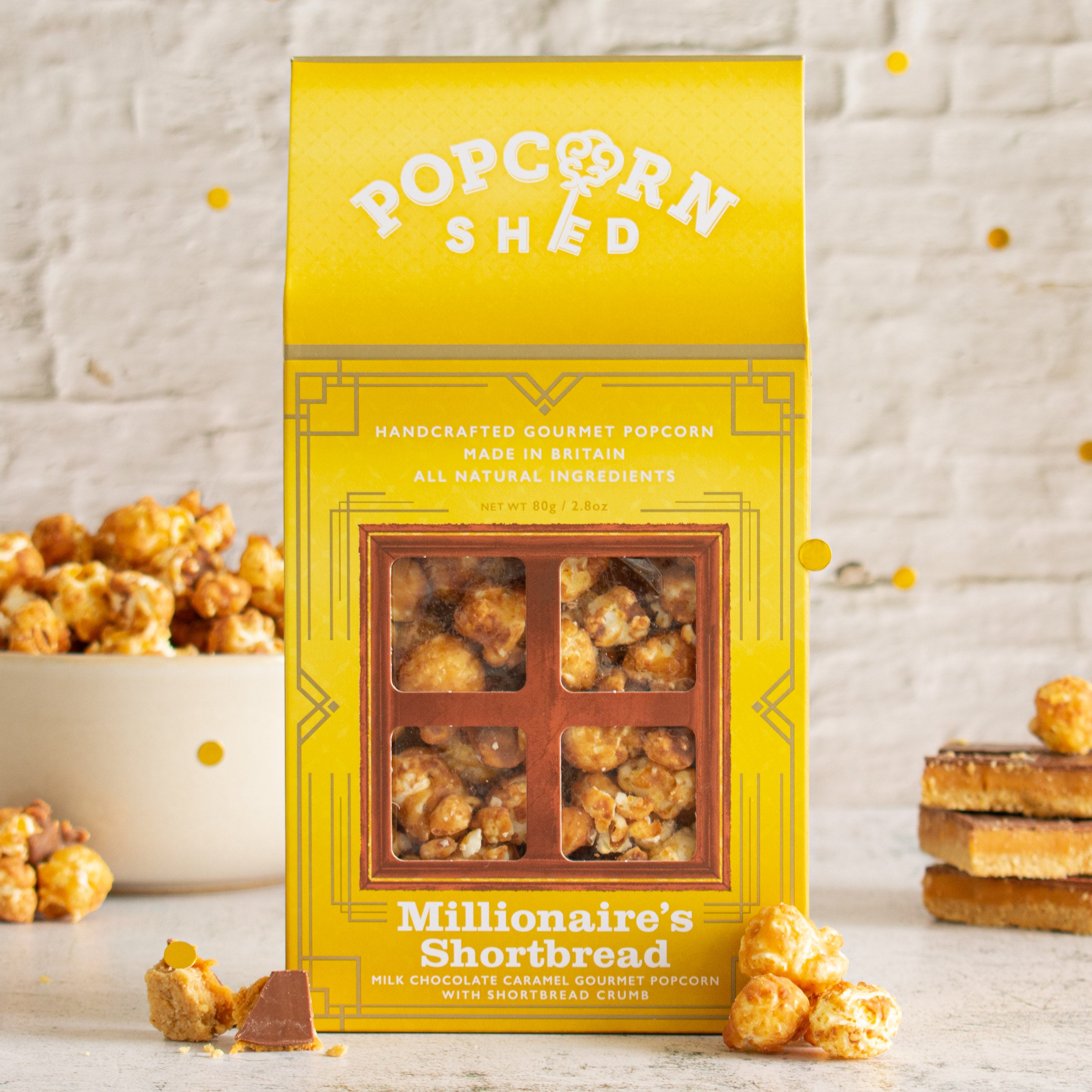 Millionaires Shortbread Popcorn | British Red Cross Shop