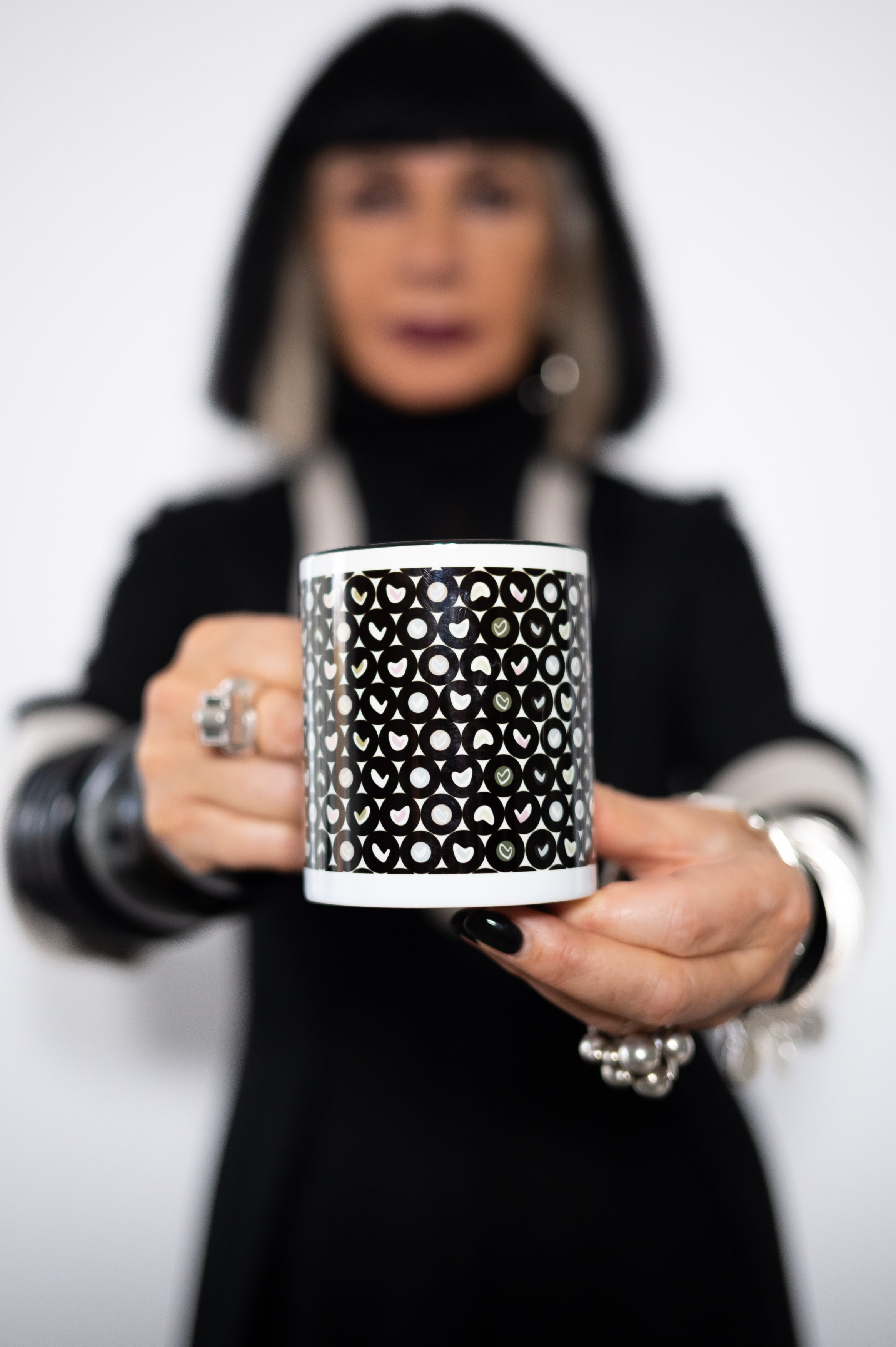 Sue Timney- Dark Heart Mug