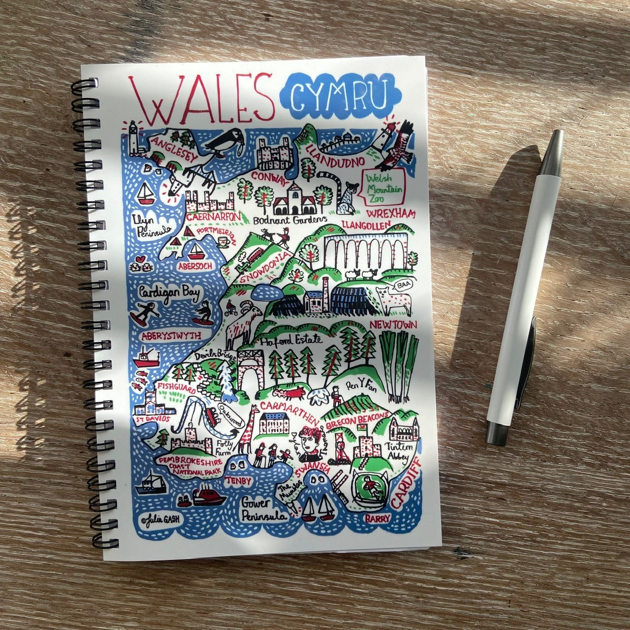 Wales Julia Gash | Notebook