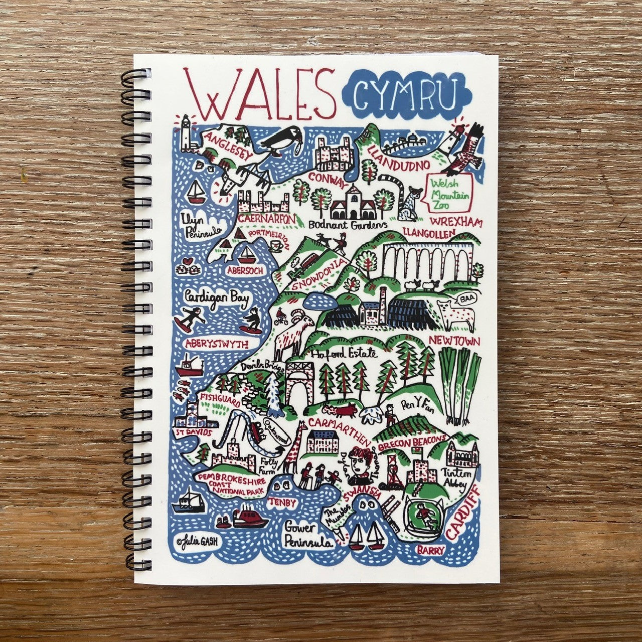Wales Julia Gash | Notebook