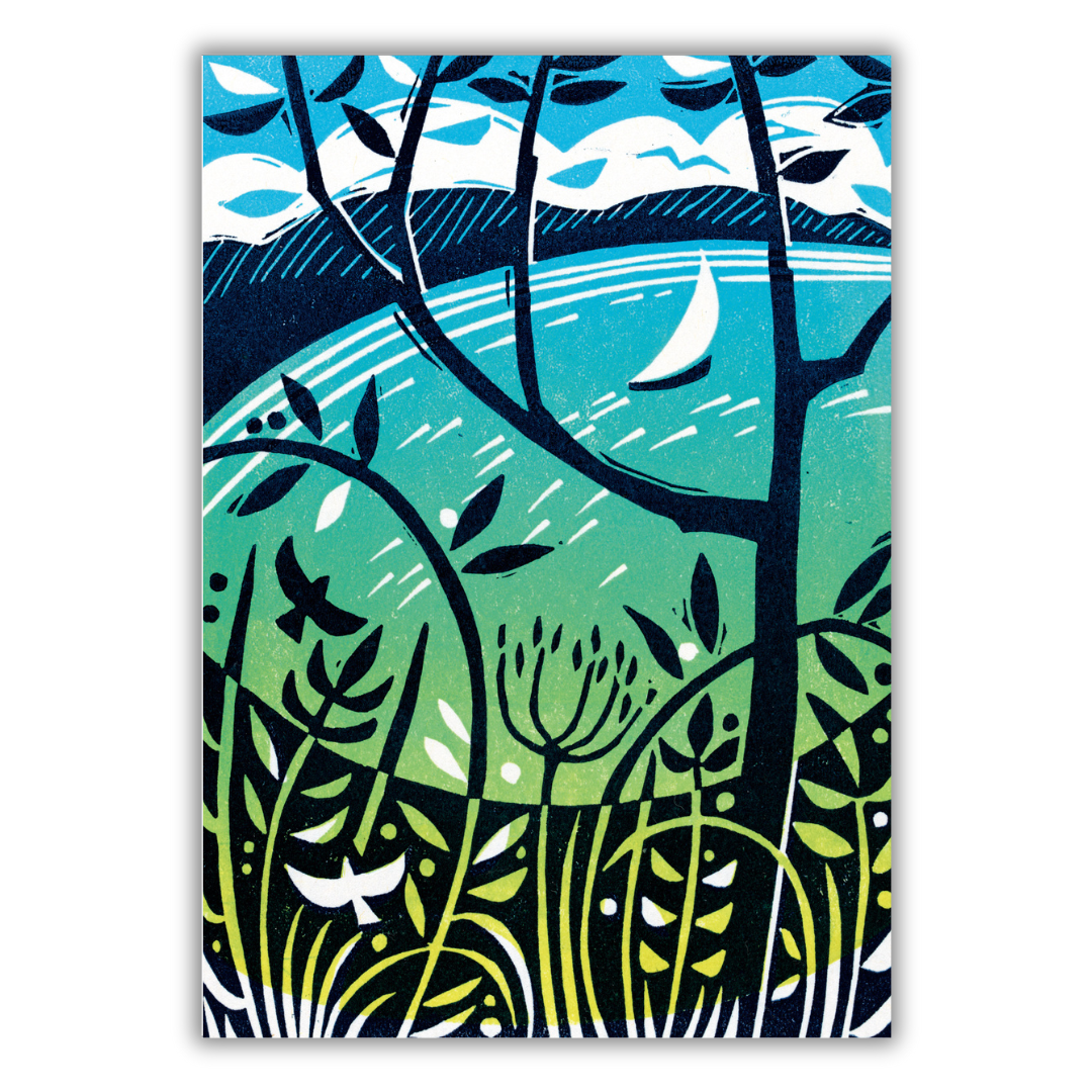 Set of 4 illustrated greeting cards | Manda Beeching