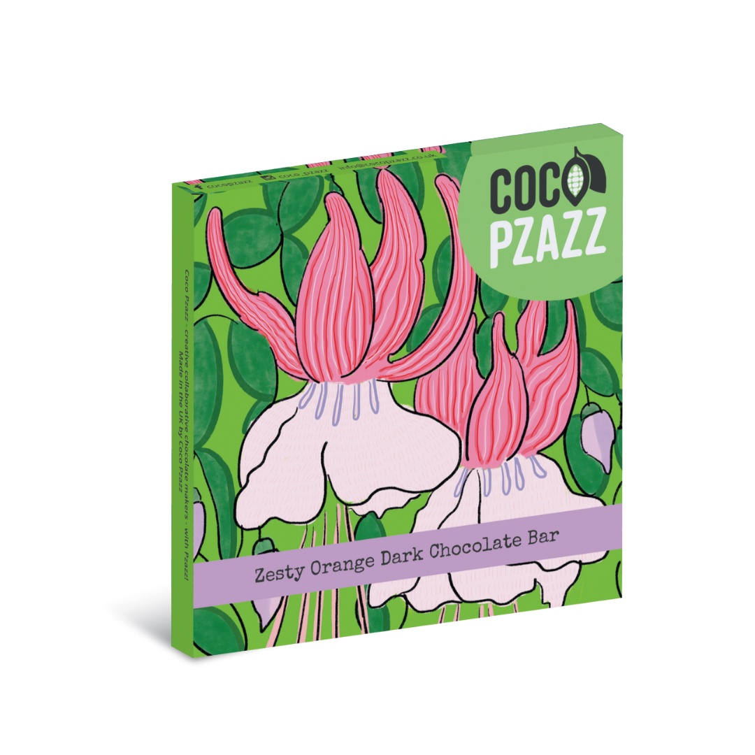 Zesty orange dark Chocolate Vegan | Coco Pzazz
