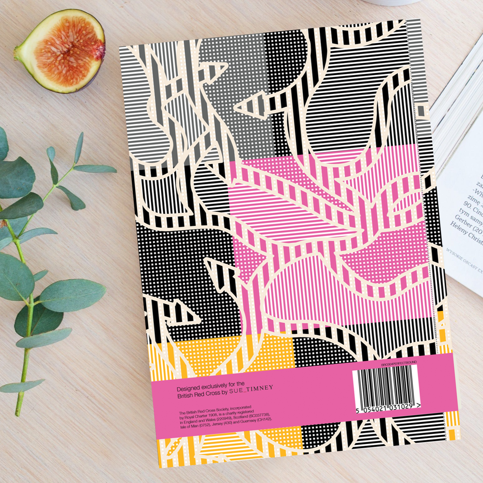 Sue Timney- Colour Block Arrow Notebook