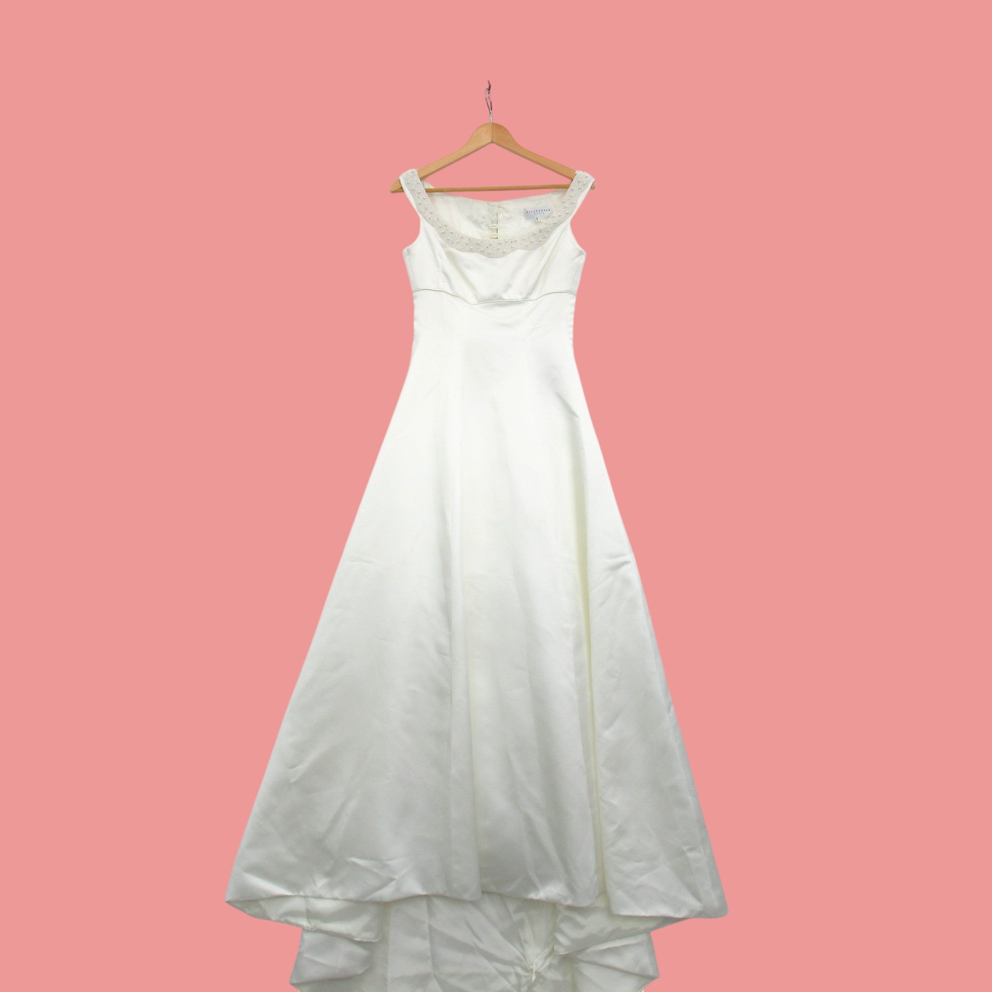 front image for Alan Hannah Wedding Dress UK 12 Ivory Womenswear | Pre-loved