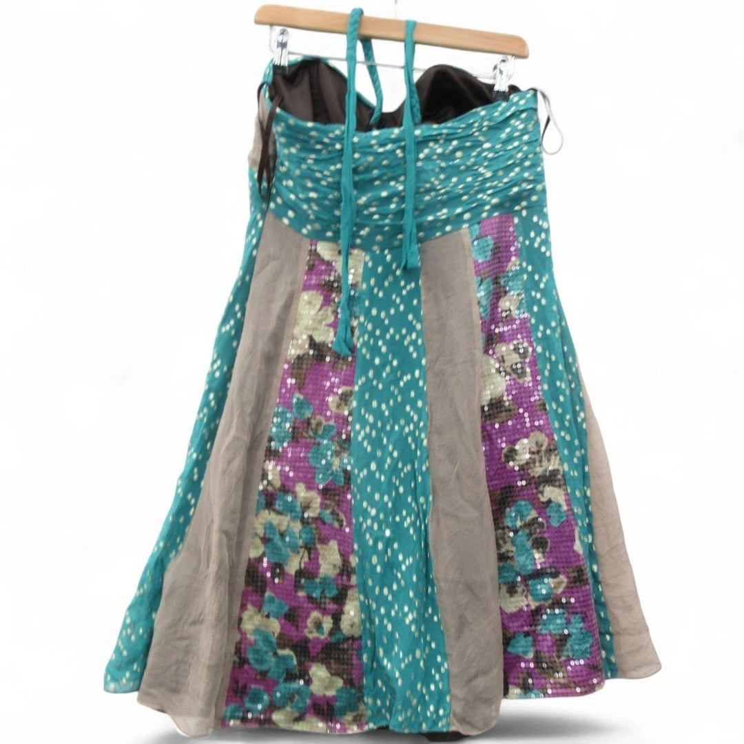 back image for Monsoon Petite Dress UK 14 Multicoloured Womenswear | Pre-loved