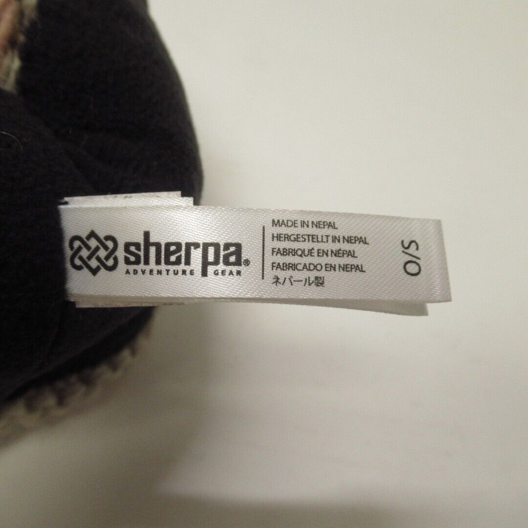 Sherpa Adventure Gear Handcrafted Knit Bobble Hat 100% Lambswool Made in Nepal