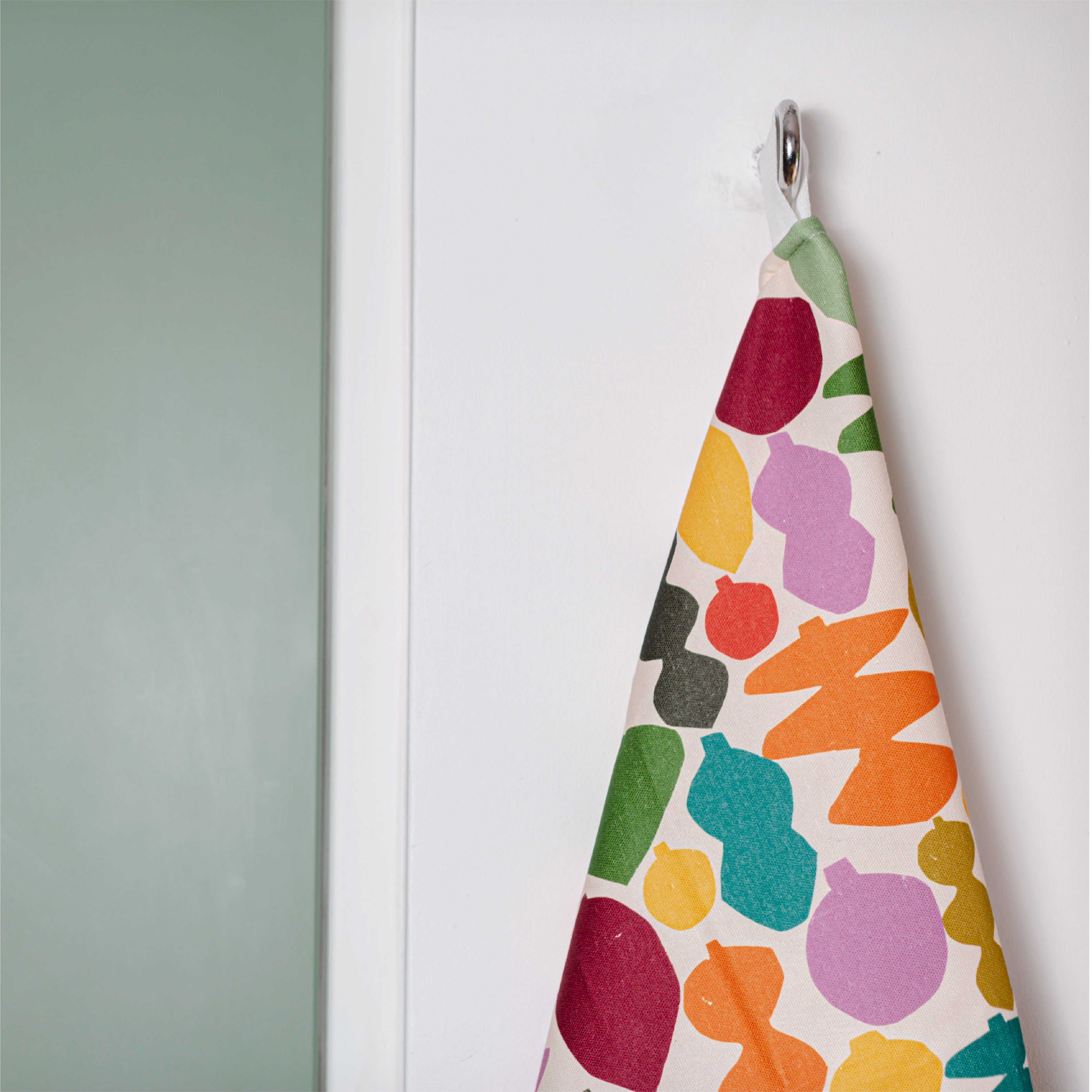 Colourful baubles tea towel - Lily Windsor Walker