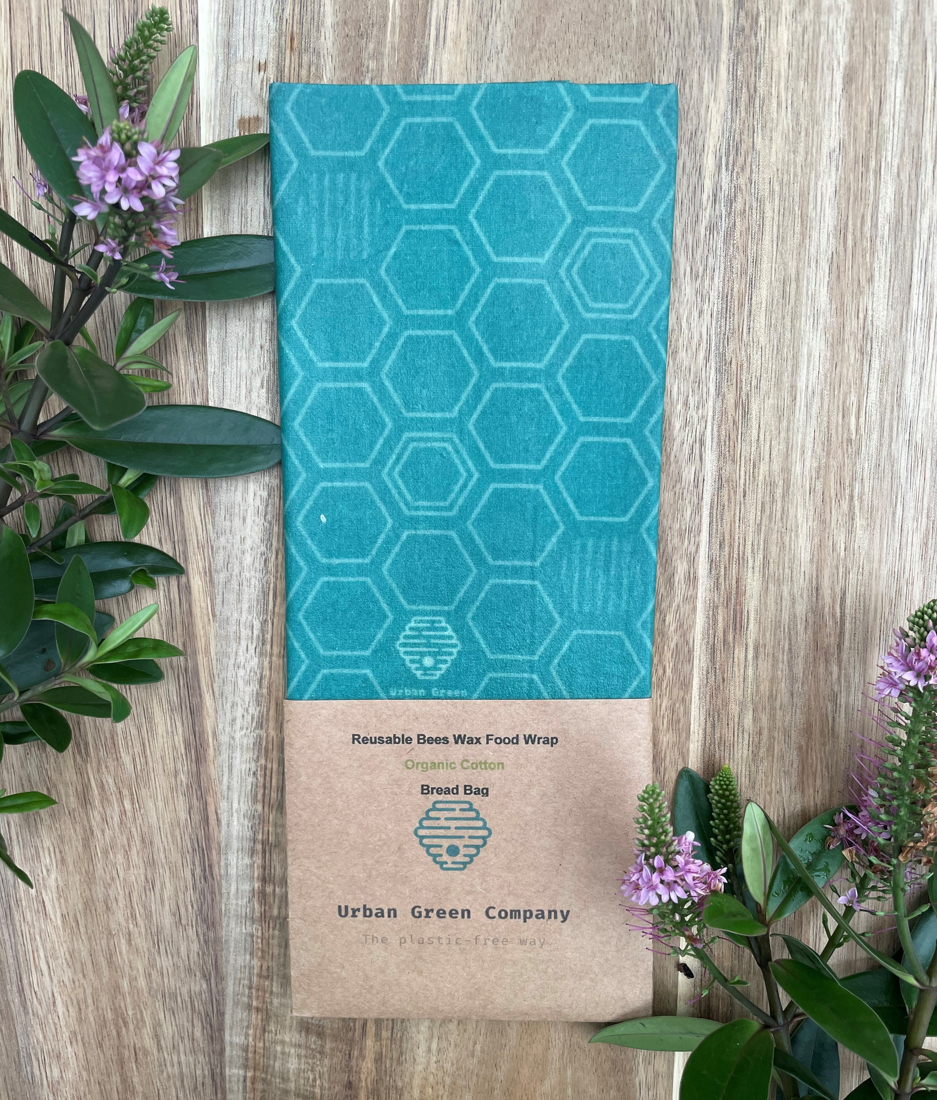 Bees Wax Bread Bag – Geometric