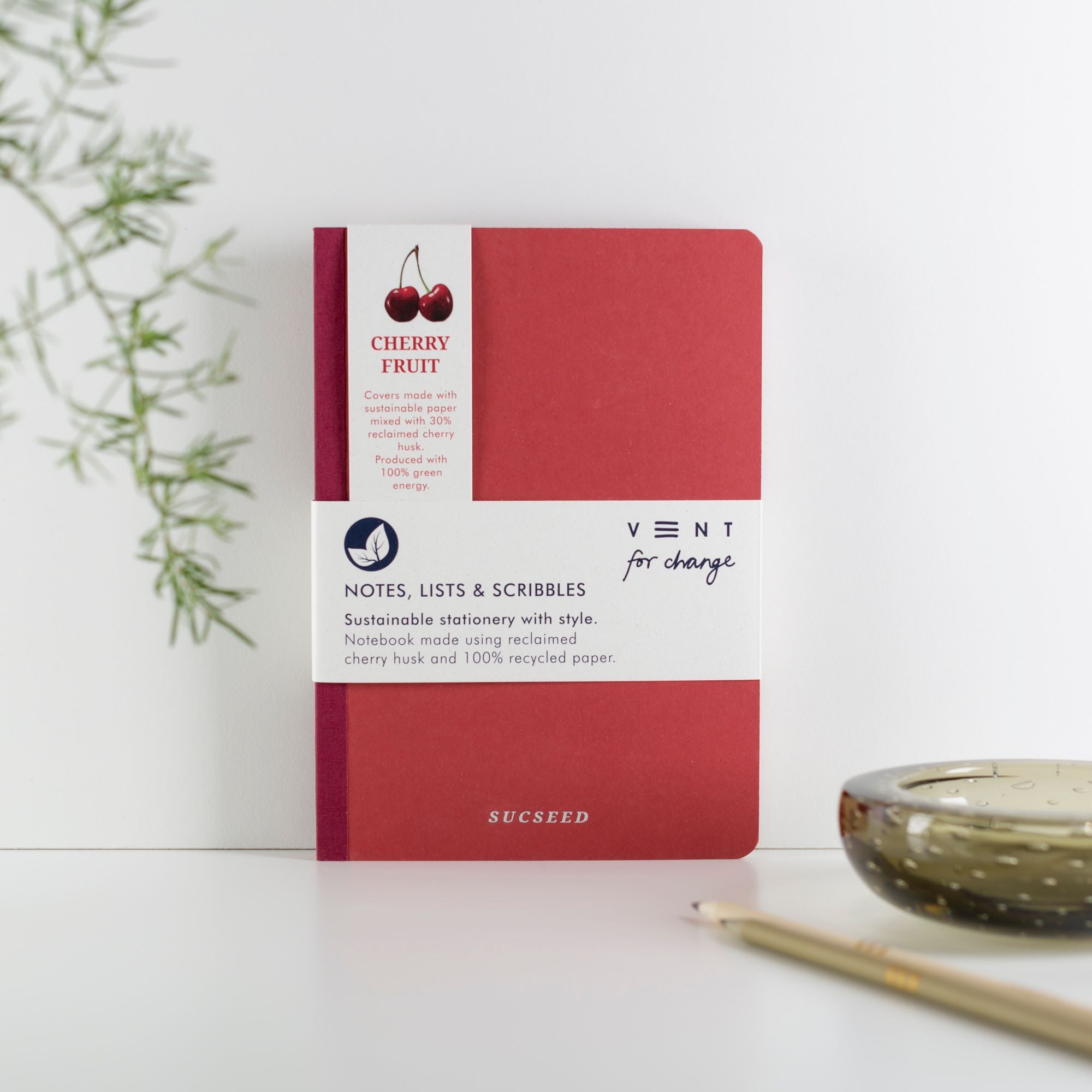 VENT Sucseed A5 Notebook – Cherry Husk