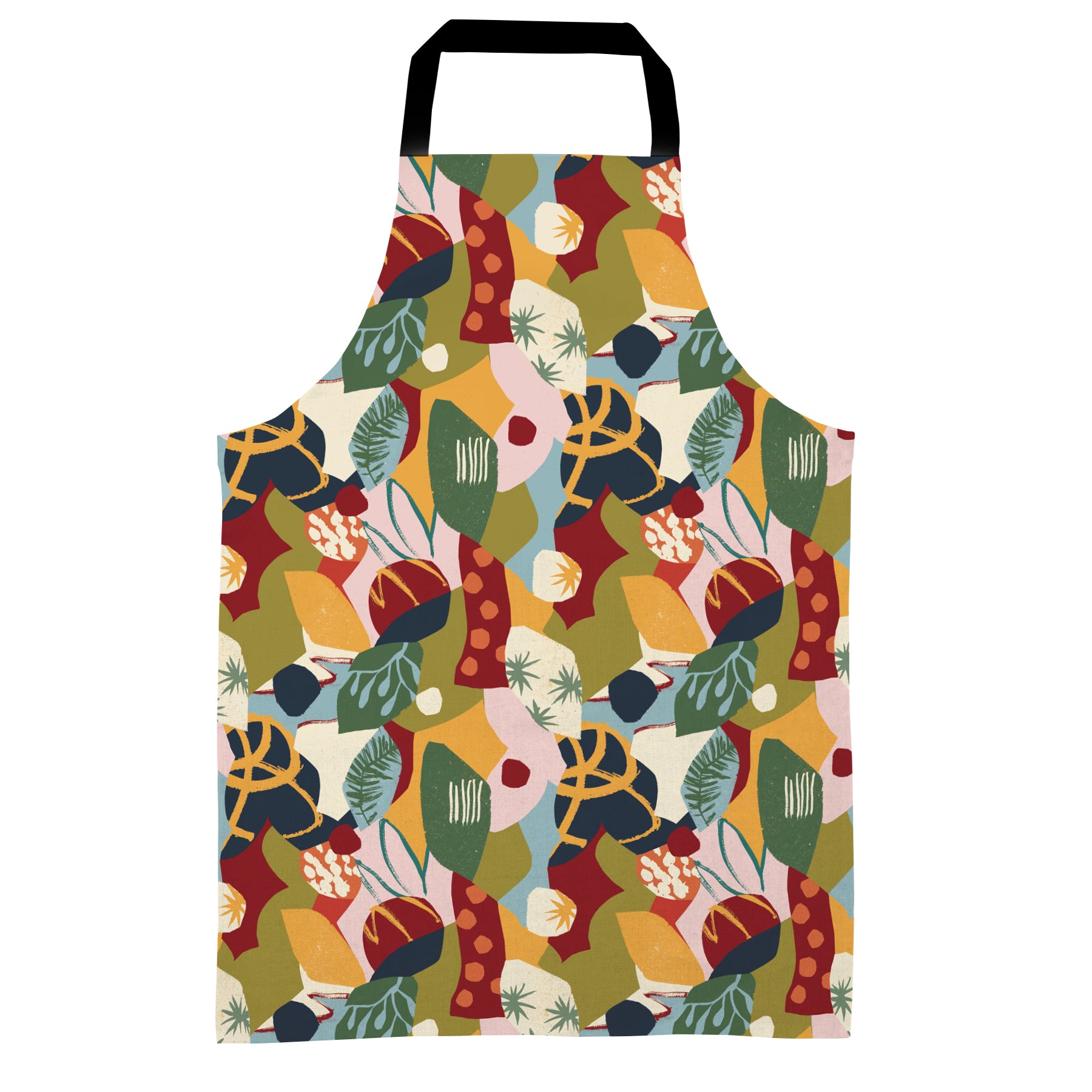 Evergreen leaves apron - Lily Windsor Walker