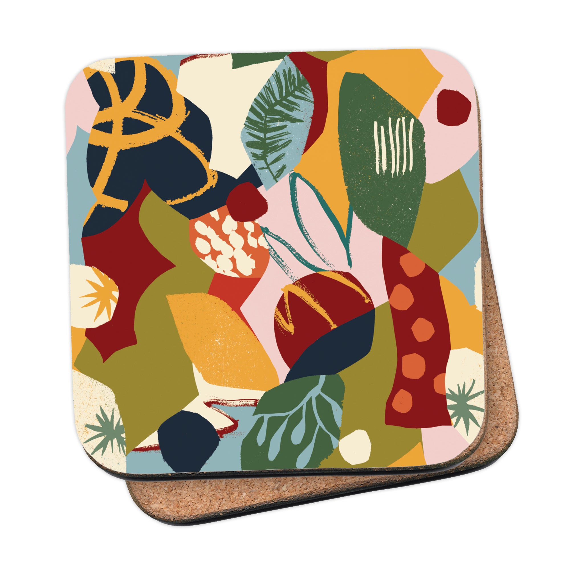 Evergreen leaves coaster - Lily Windsor Walker