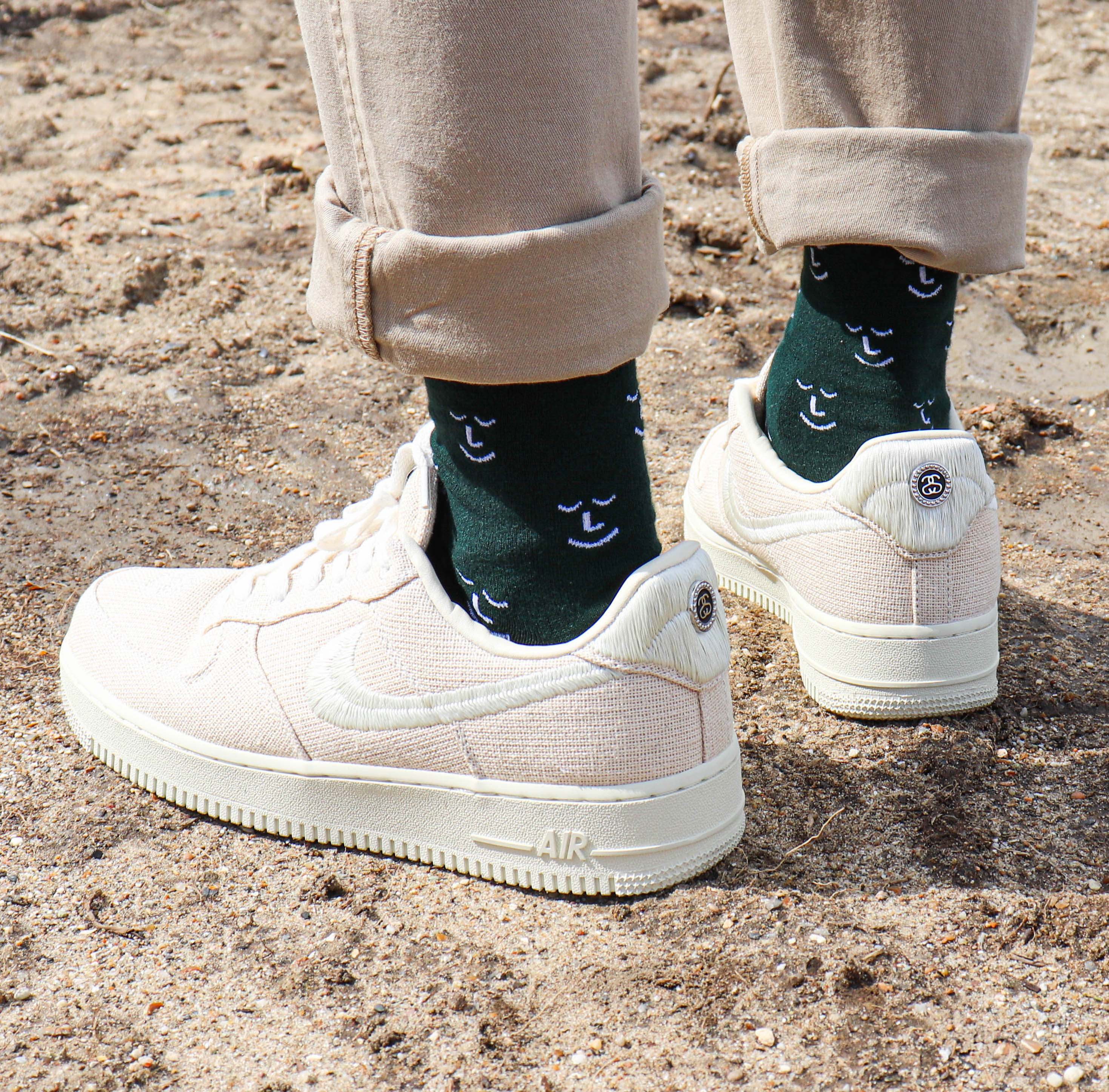 Leiho Forest Green Bamboo Socks