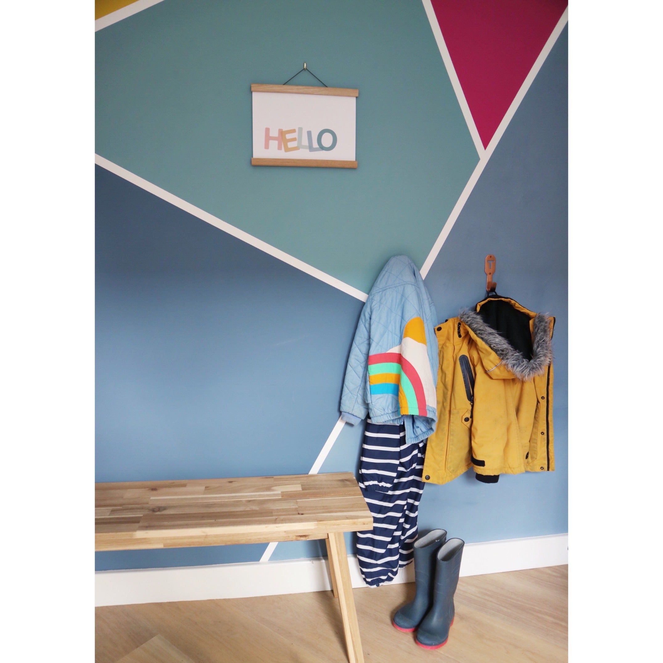 HELLO – kids art print