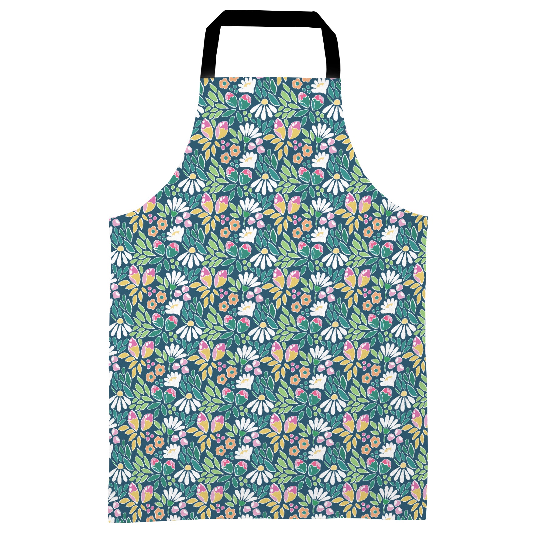 Jessica Graham Exclusive Floral Print Organic Cotton Apron