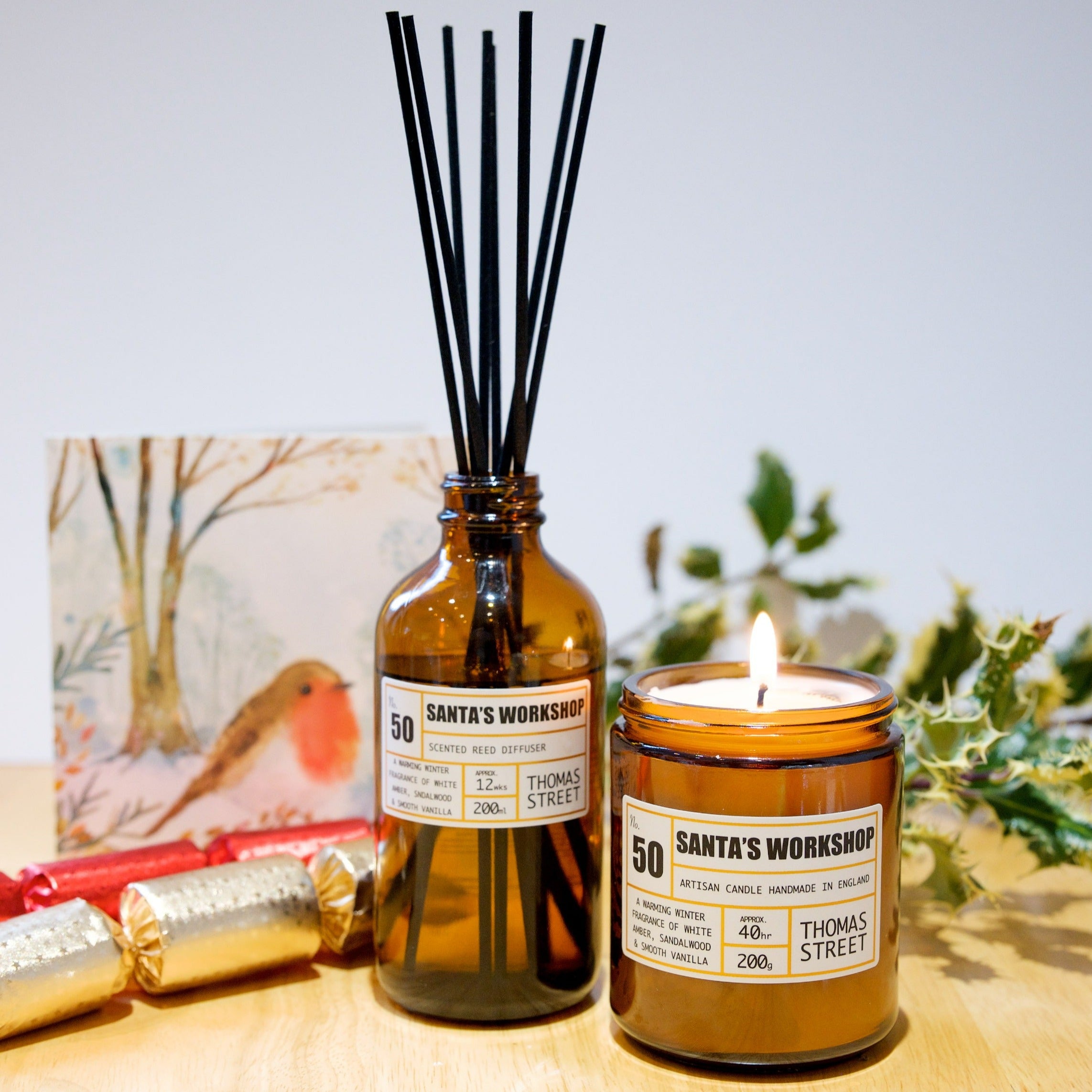 Thomas Street Santa's Workshop Scented Candle