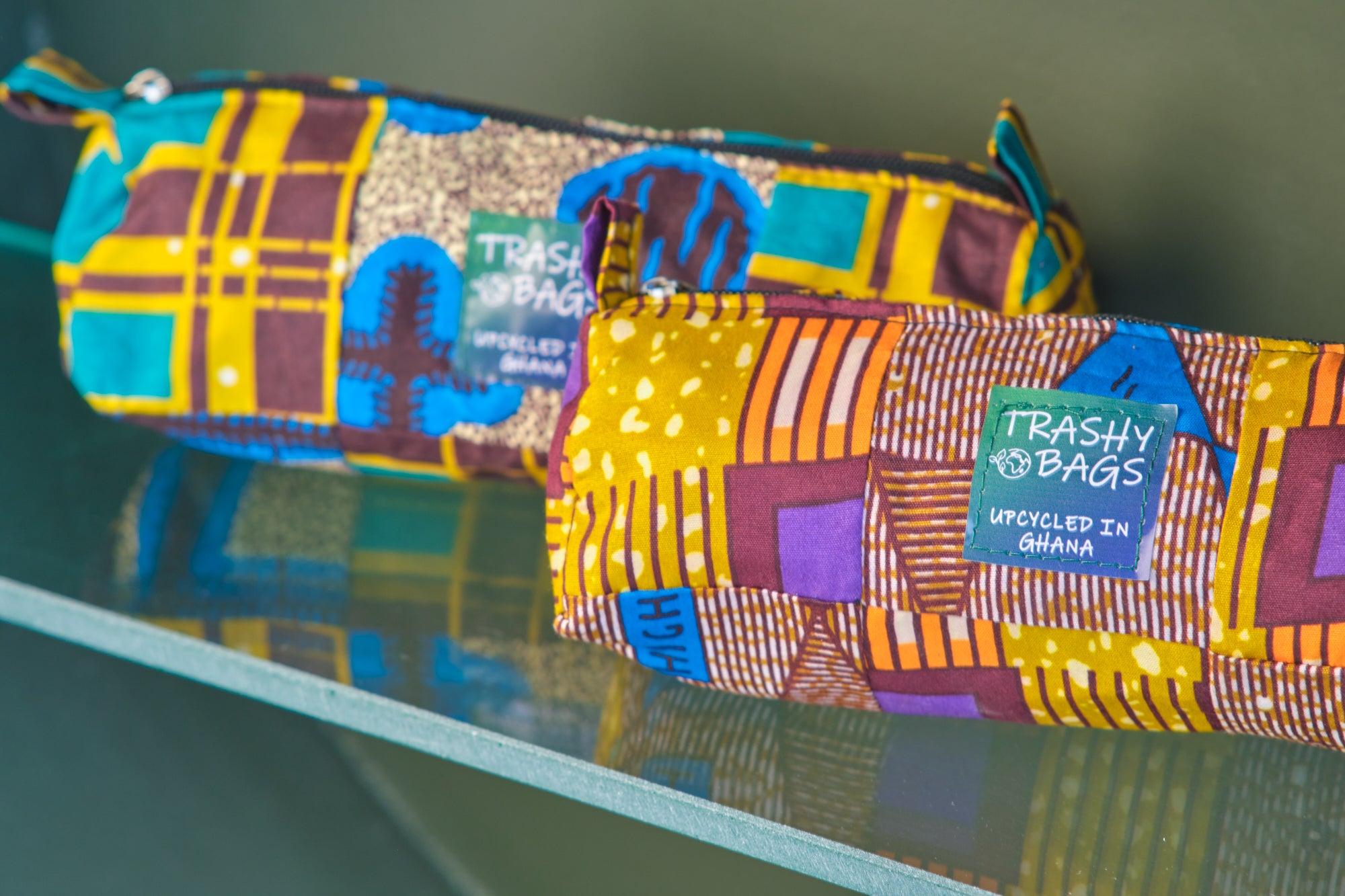 Trashy Bags Africa Recycled Fabric Pencil Case