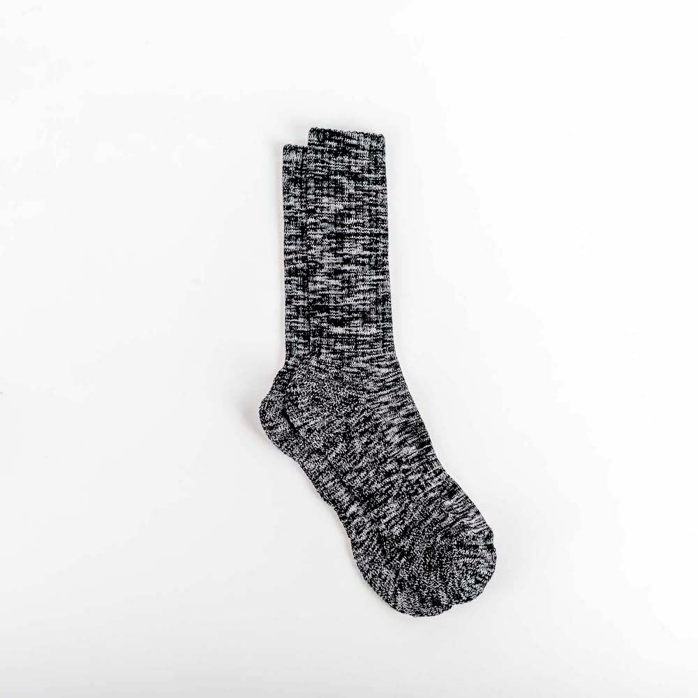 Jollie's Unisex Grey Twister Cotton Socks