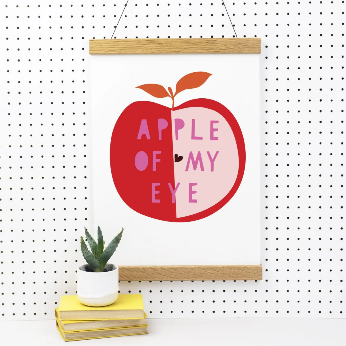 Apple of my eye print
