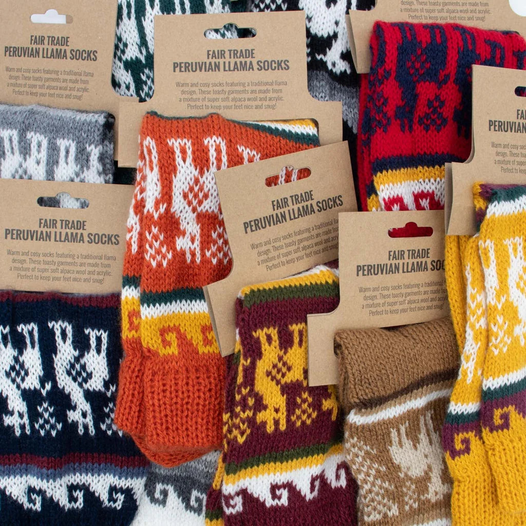 Navy | Llama Socks