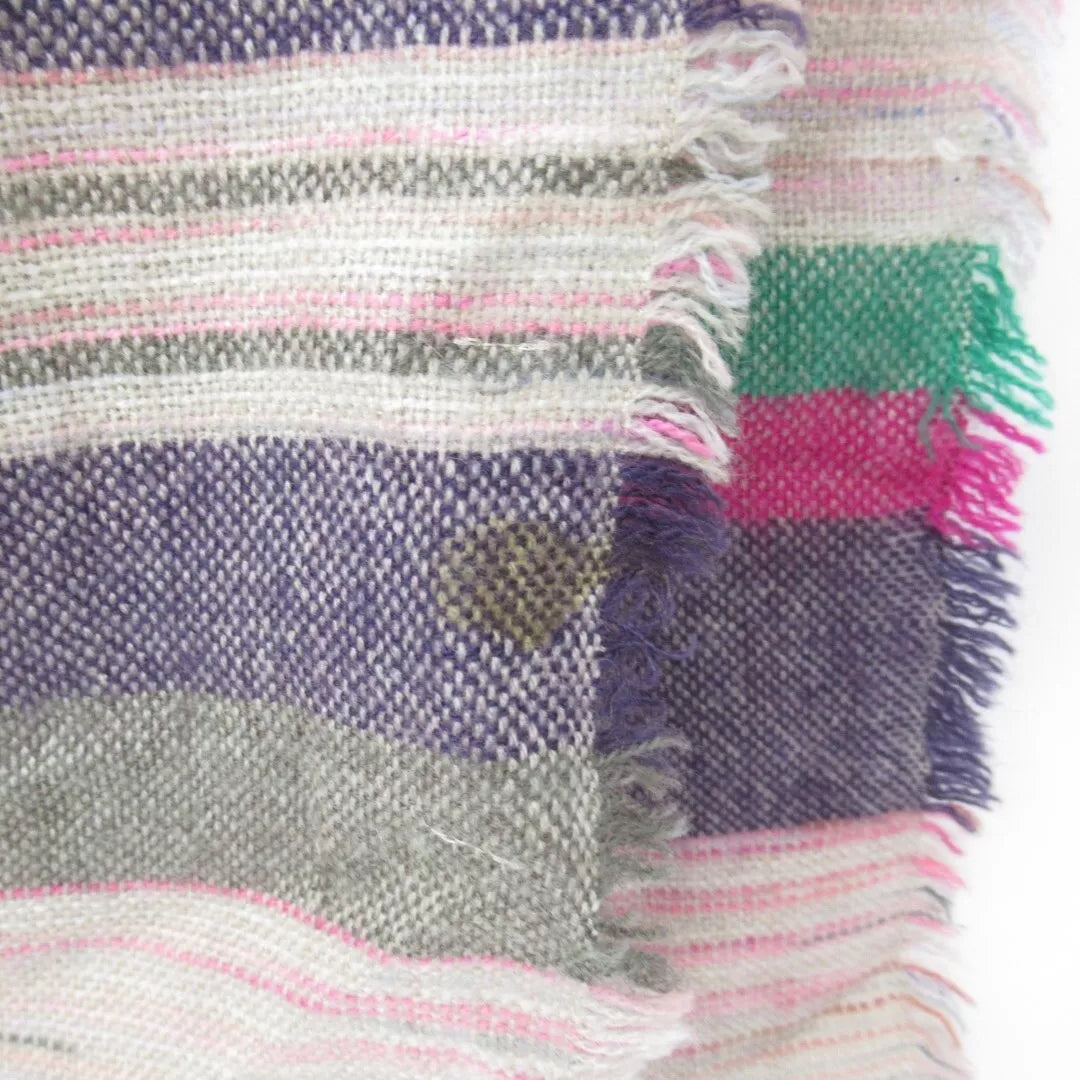 Condition image for White Stuff 28"x70" Multicoloured Wool Scarf Shawl Womenswear | Preloved