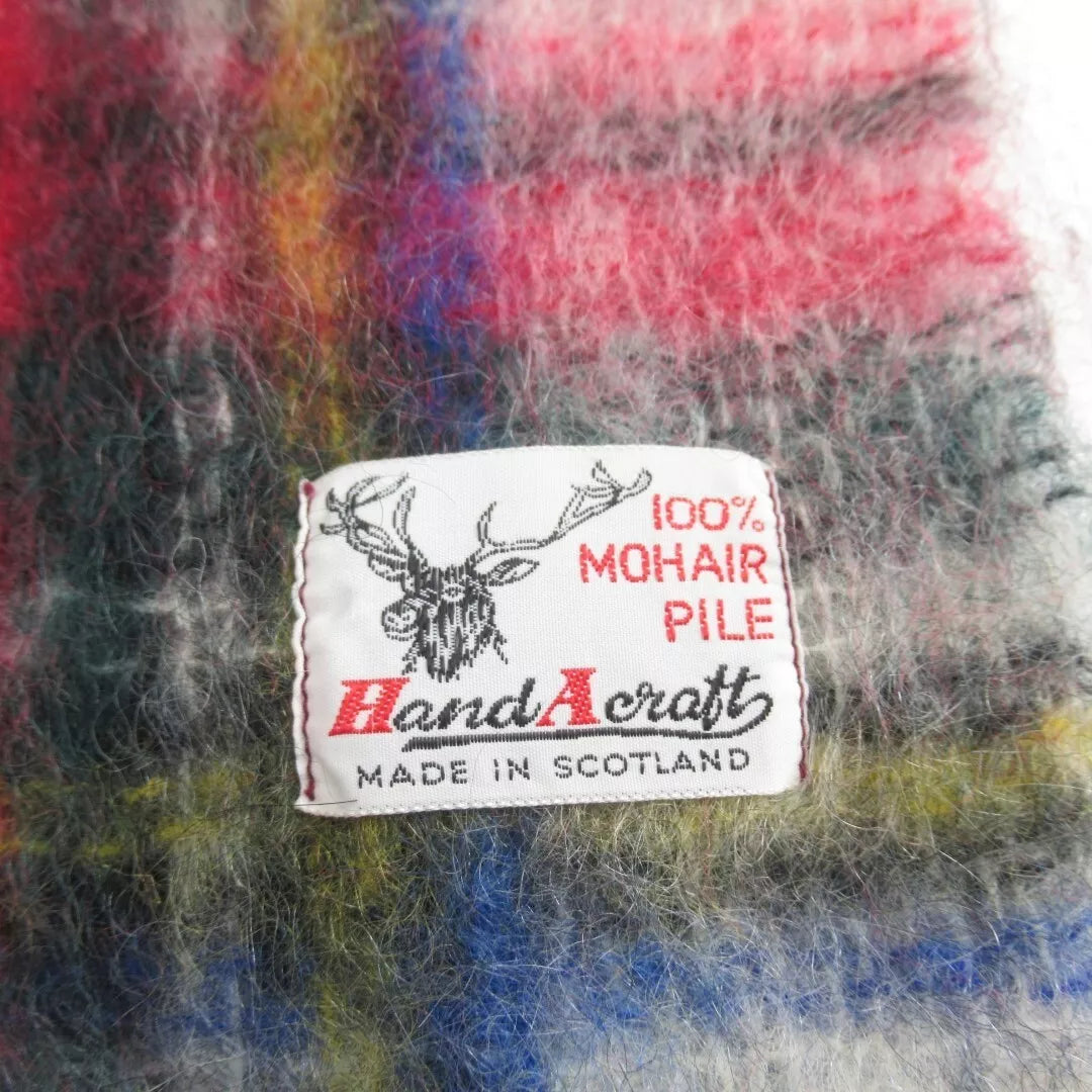 Brand label image for H And A Craft 18"x70" Multicoloured Mohair Scarf Womenswear | Preloved