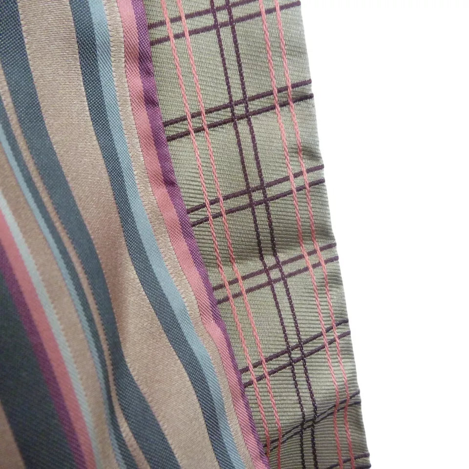 Close up image for Daniel Hanson 13"x55" Multicoloured Stripe Scarf Menswear | Preloved 