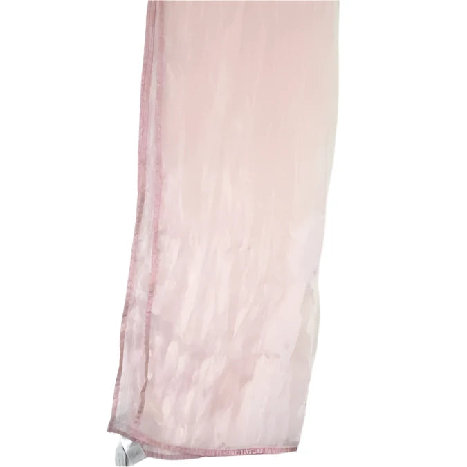 Front image for Coast 56"x78" Pink Organza Scarf Shawl Womenswear | Preloved 