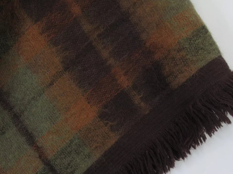 Close up image for Strathtay Originals One Size Brown Mix Wool Shawl Womenswear | Preloved 