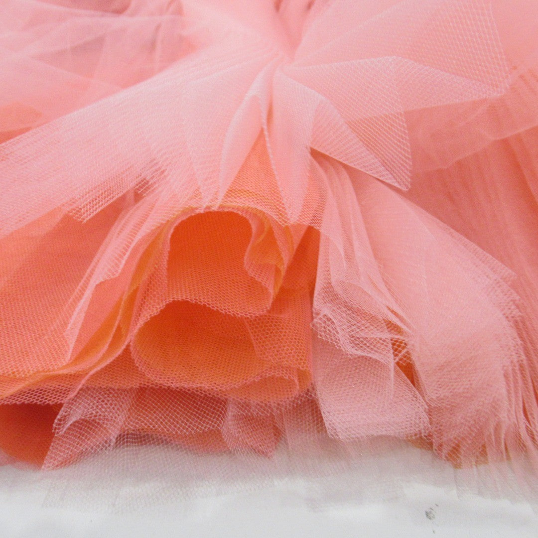 lining image for Carolina Herrera UK8 Red Strapless Mini Dress Ruffle Womenswear | Pre-loved