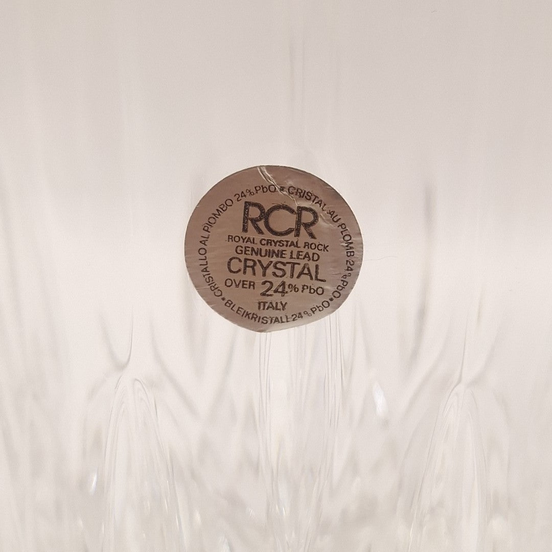 Close up front image of Royal Crystal Rock Decanter